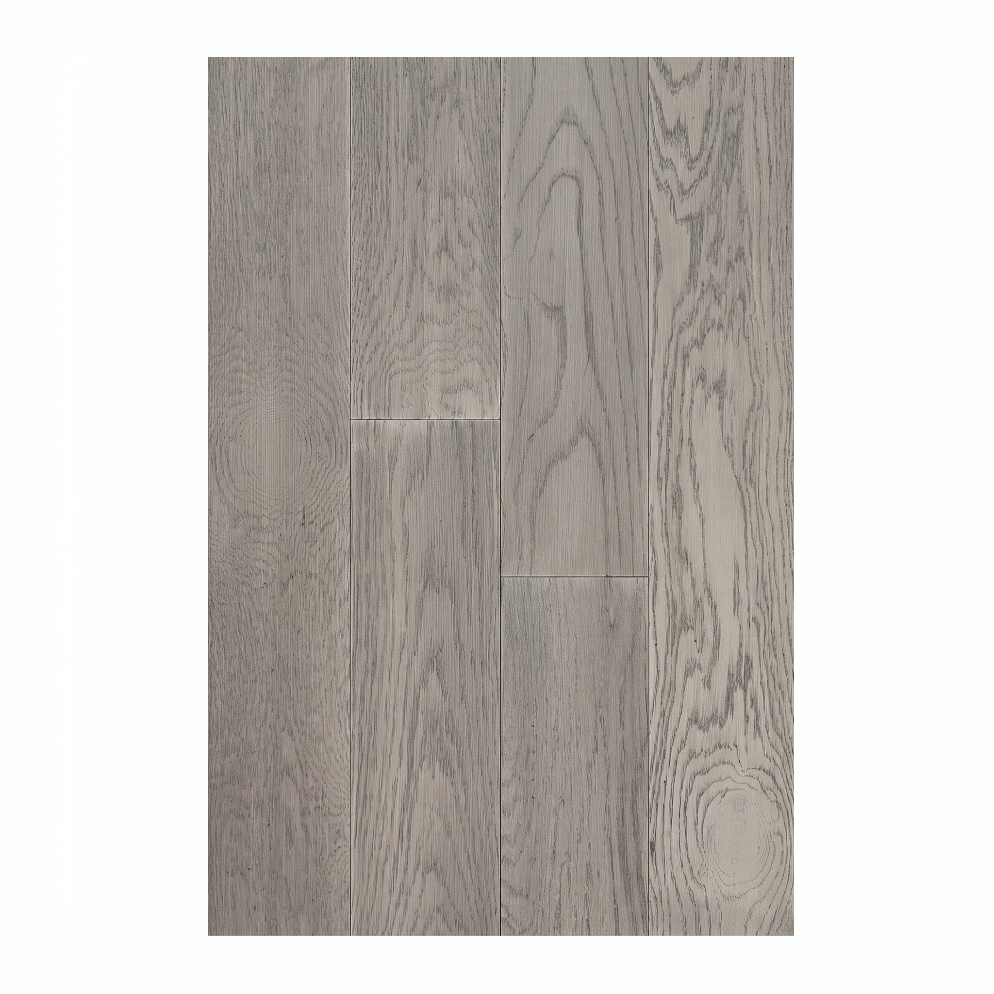 Plancher de Bois Franc d’Ingénierie Chêne Blanc glacé - 5 po x 3/4 po | Languette et Rainure