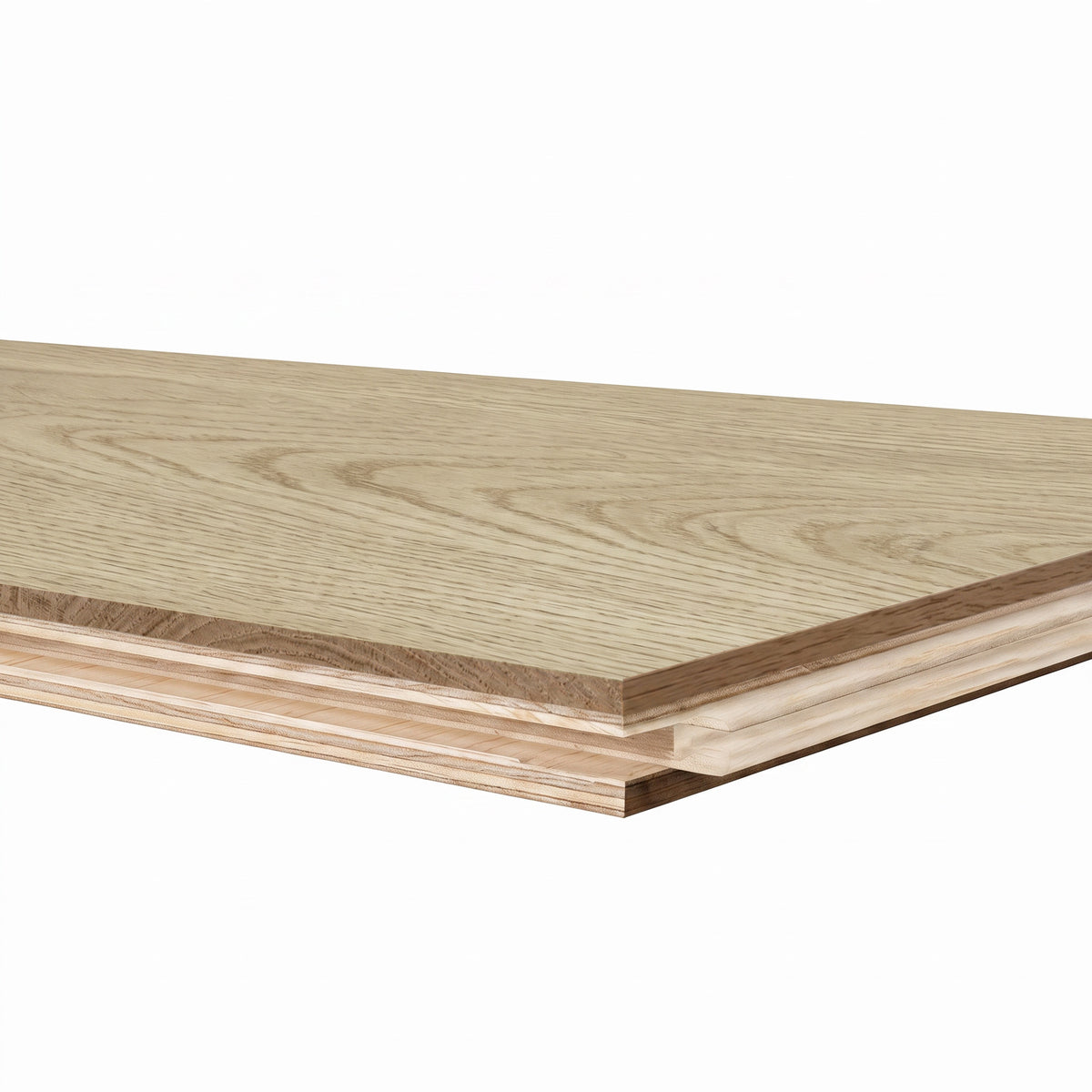 BHF : Plancher de bois franc d'ingénierie en chêne blanc Mount Robson - 7 1/2" x 3/4" - COMMANDE SPÉCIALE
