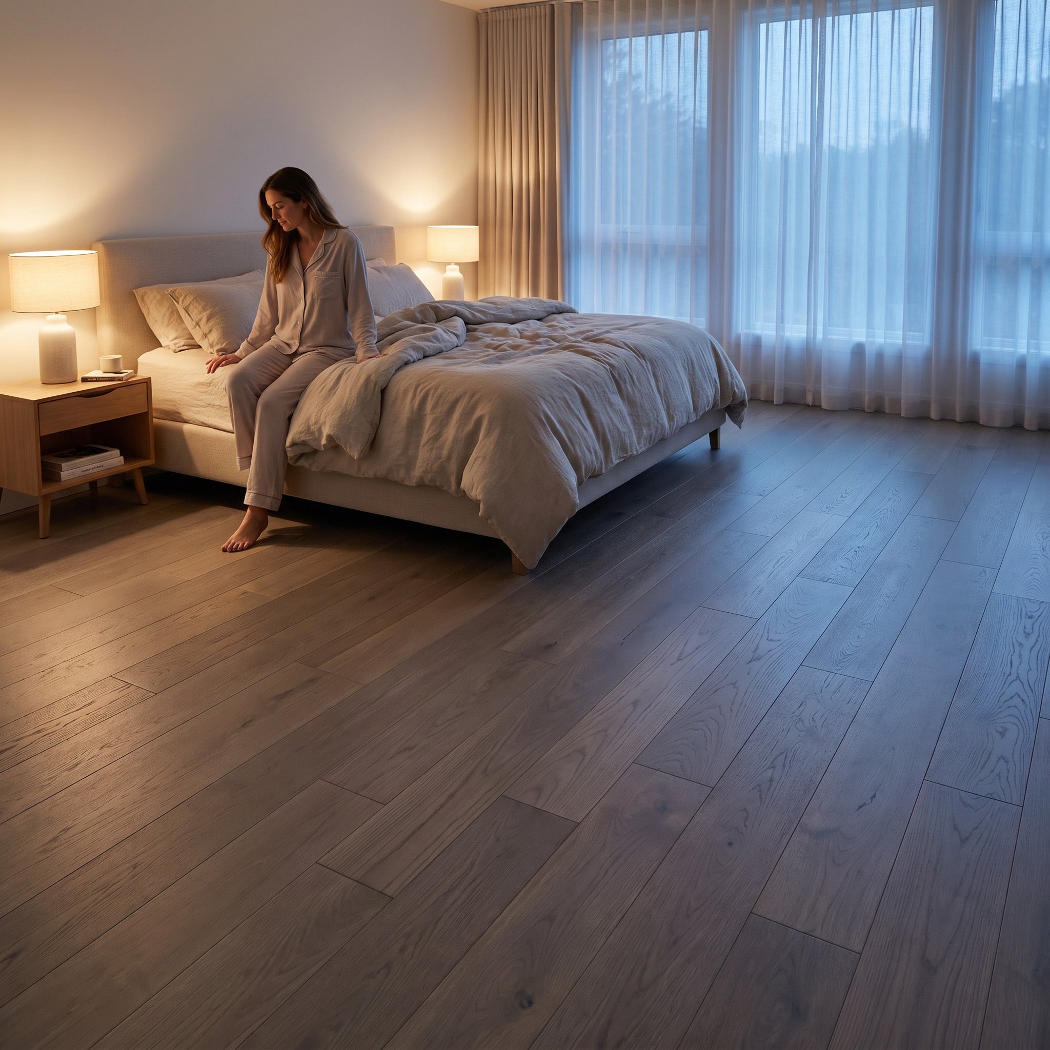 Silvercrest White Oak Engineered Hardwood Flooring - 6.25" | Click