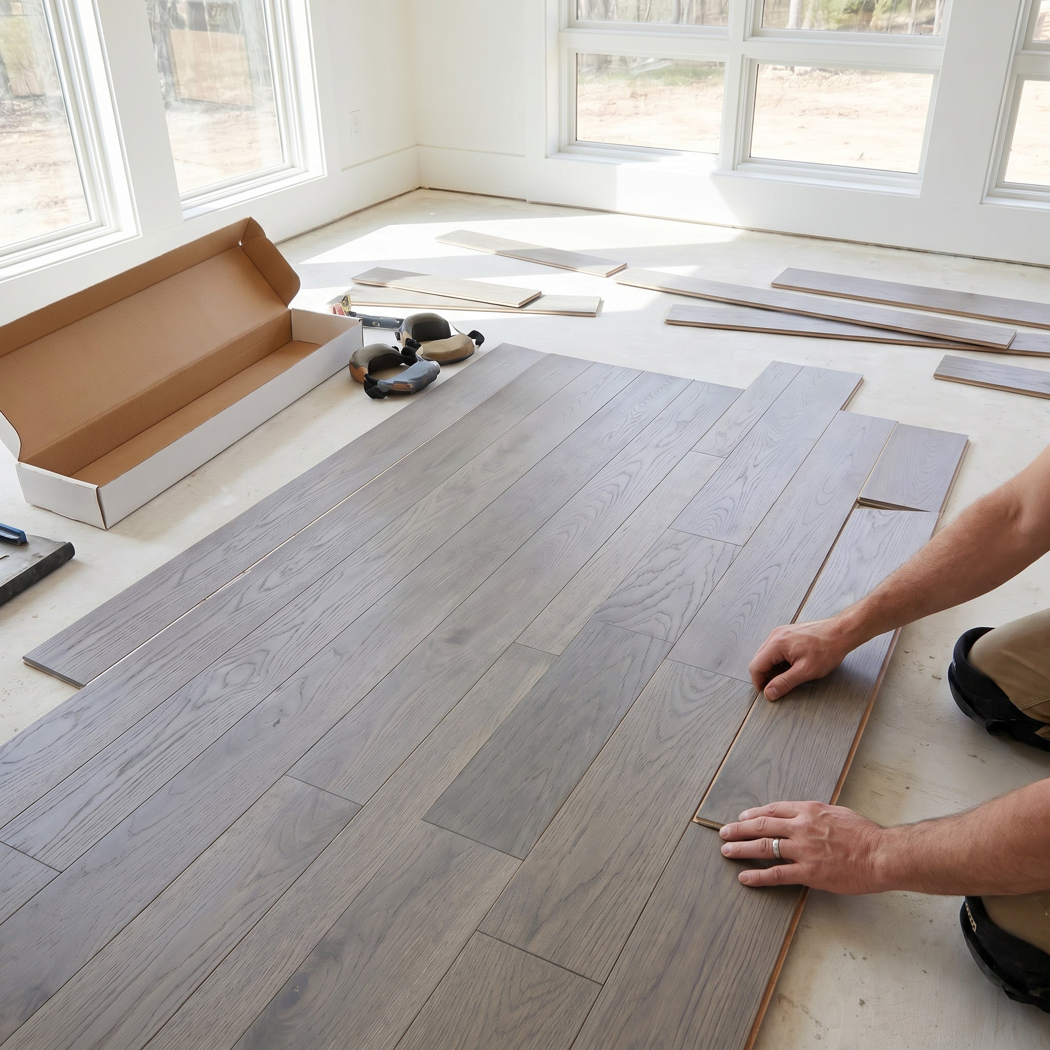 Silvercrest White Oak Engineered Hardwood Flooring - 6.25" | Click