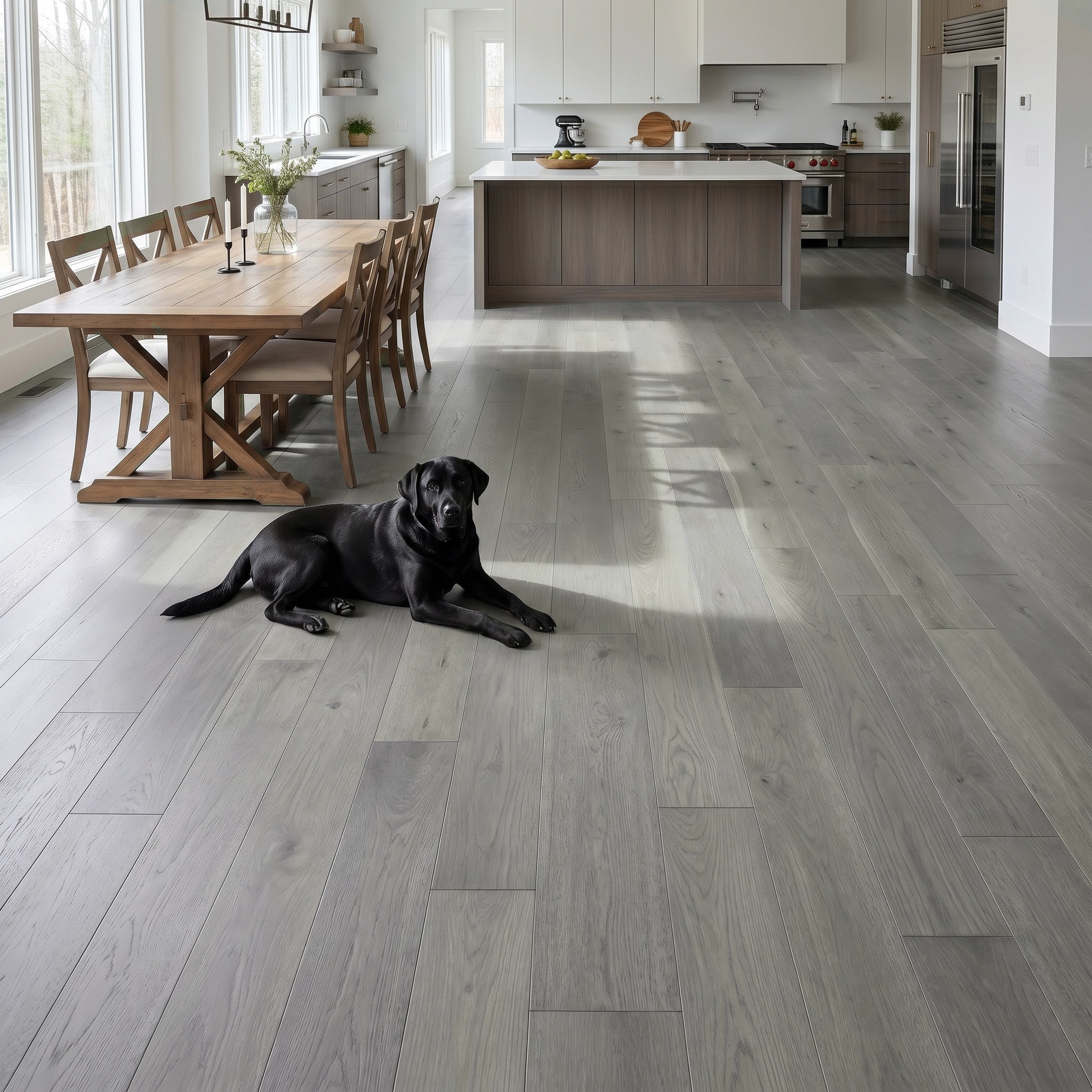 Silvercrest White Oak Engineered Hardwood Flooring - 6.25" | Click