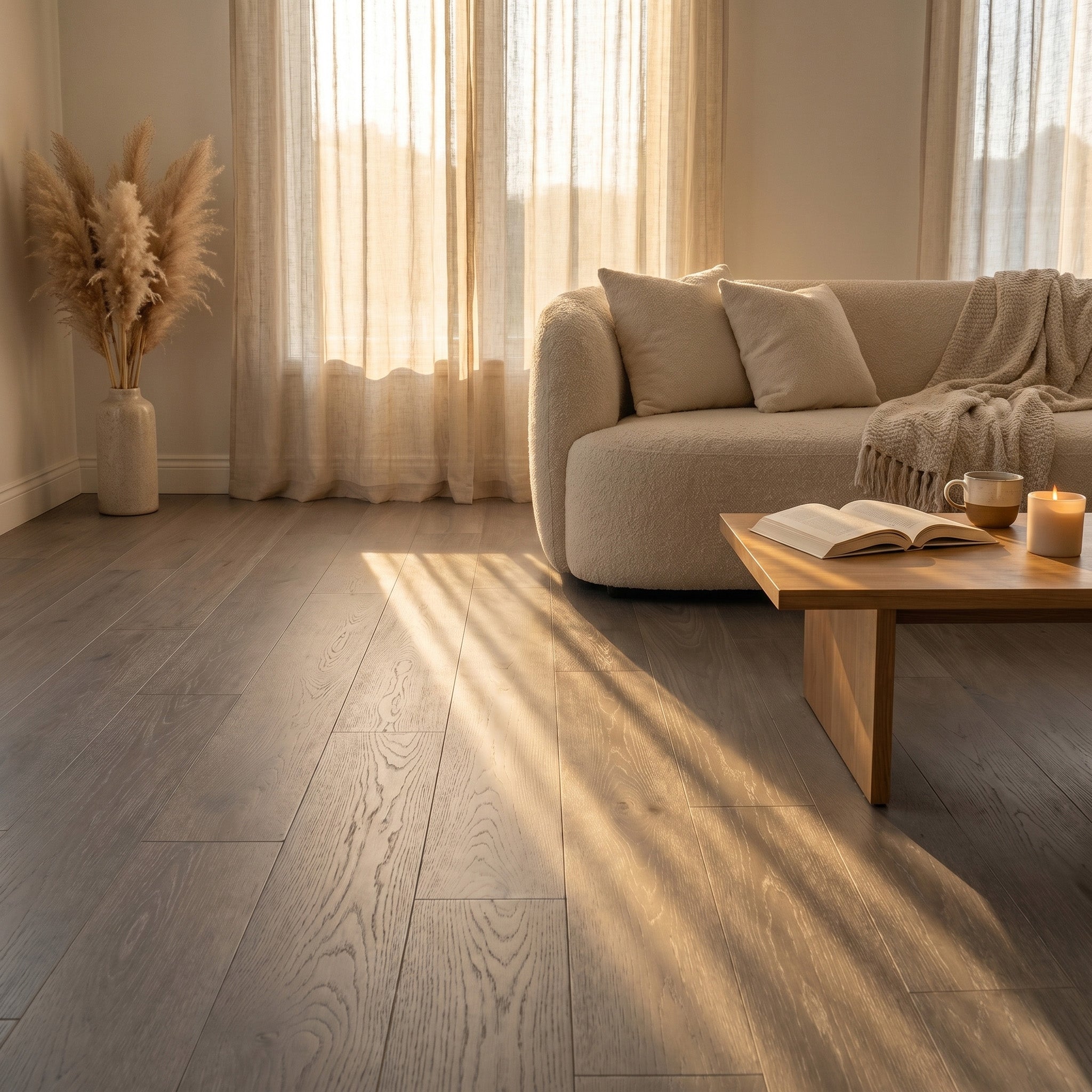 Silvercrest White Oak Engineered Hardwood Flooring - 6.25" | Click