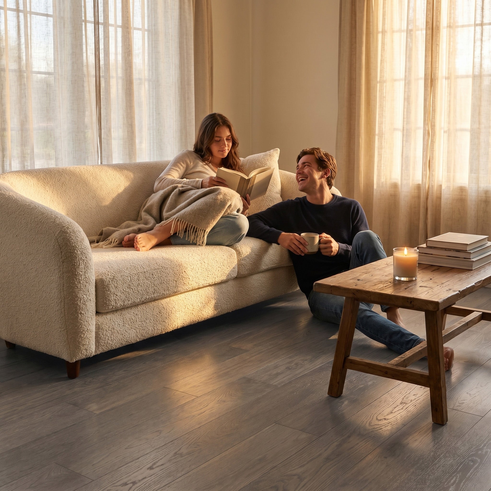 Silvercrest White Oak Engineered Hardwood Flooring - 6.25" | Click