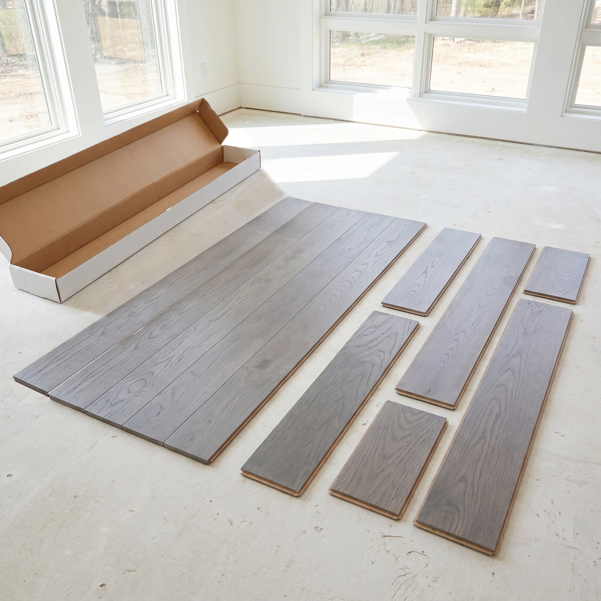 Silvercrest White Oak Engineered Hardwood Flooring - 6.25" | Click