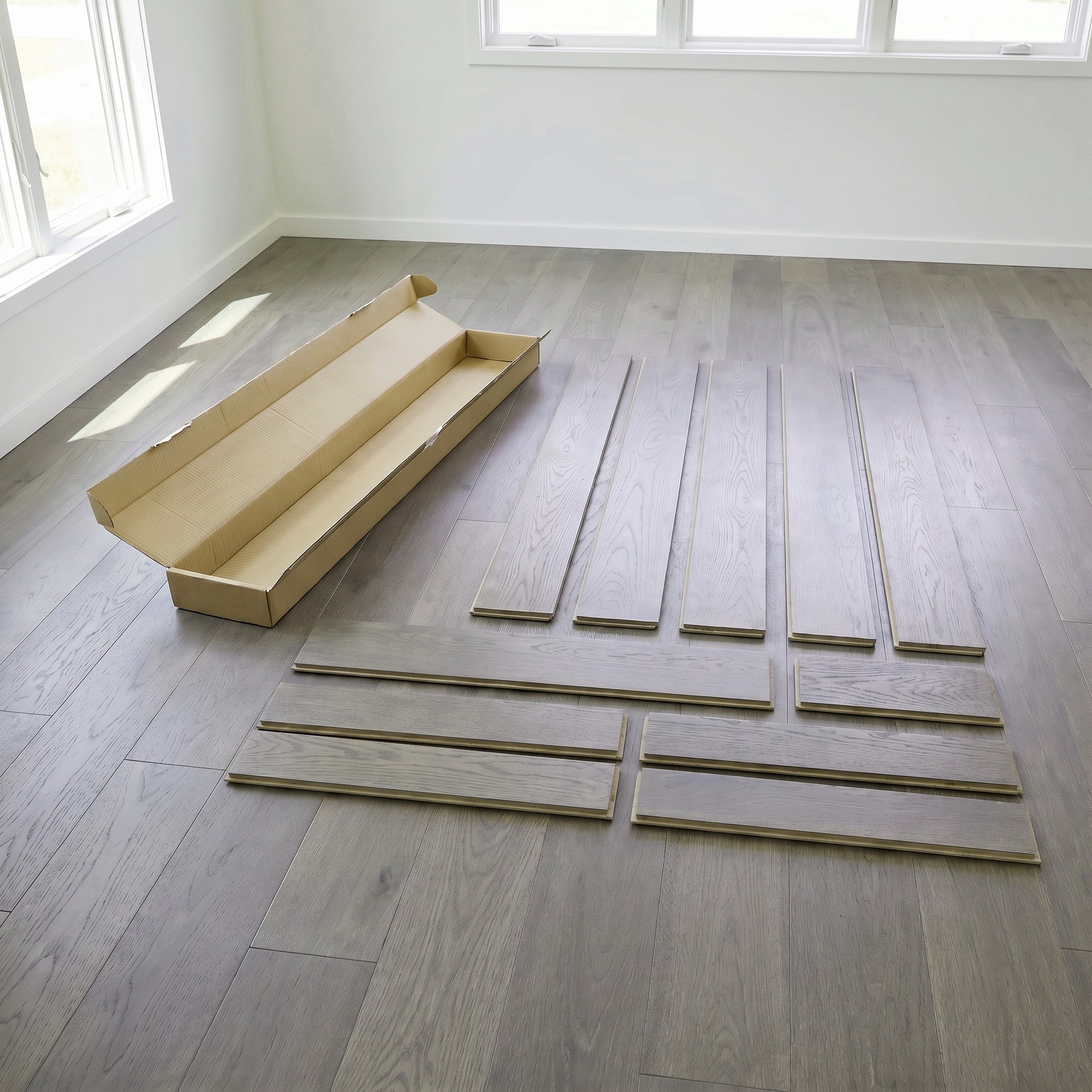 Silvercrest White Oak Engineered Hardwood Flooring - 6.25" | Click
