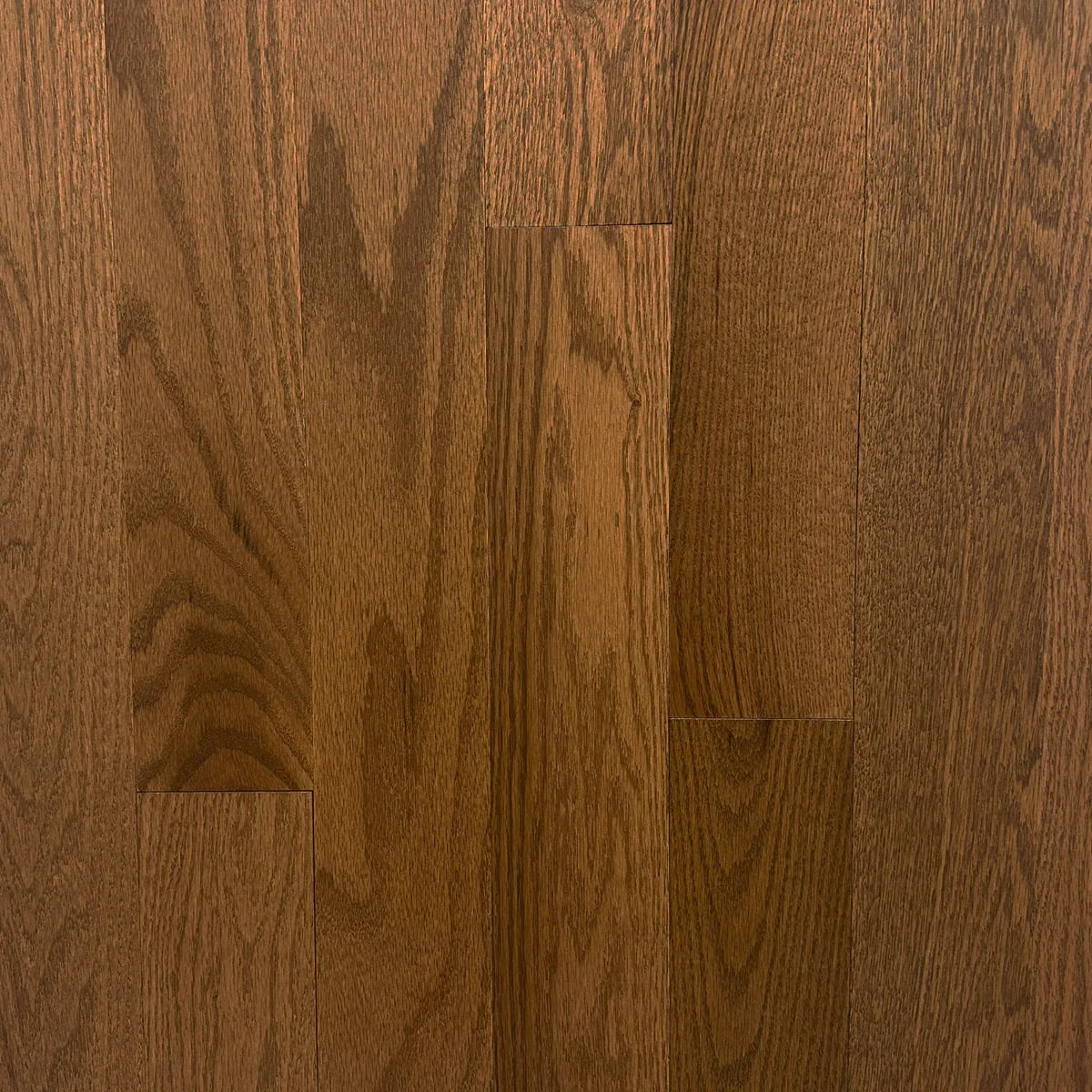 Red Oak Solid Hardwood Flooring - Nougatine Matte - 3 1/4"