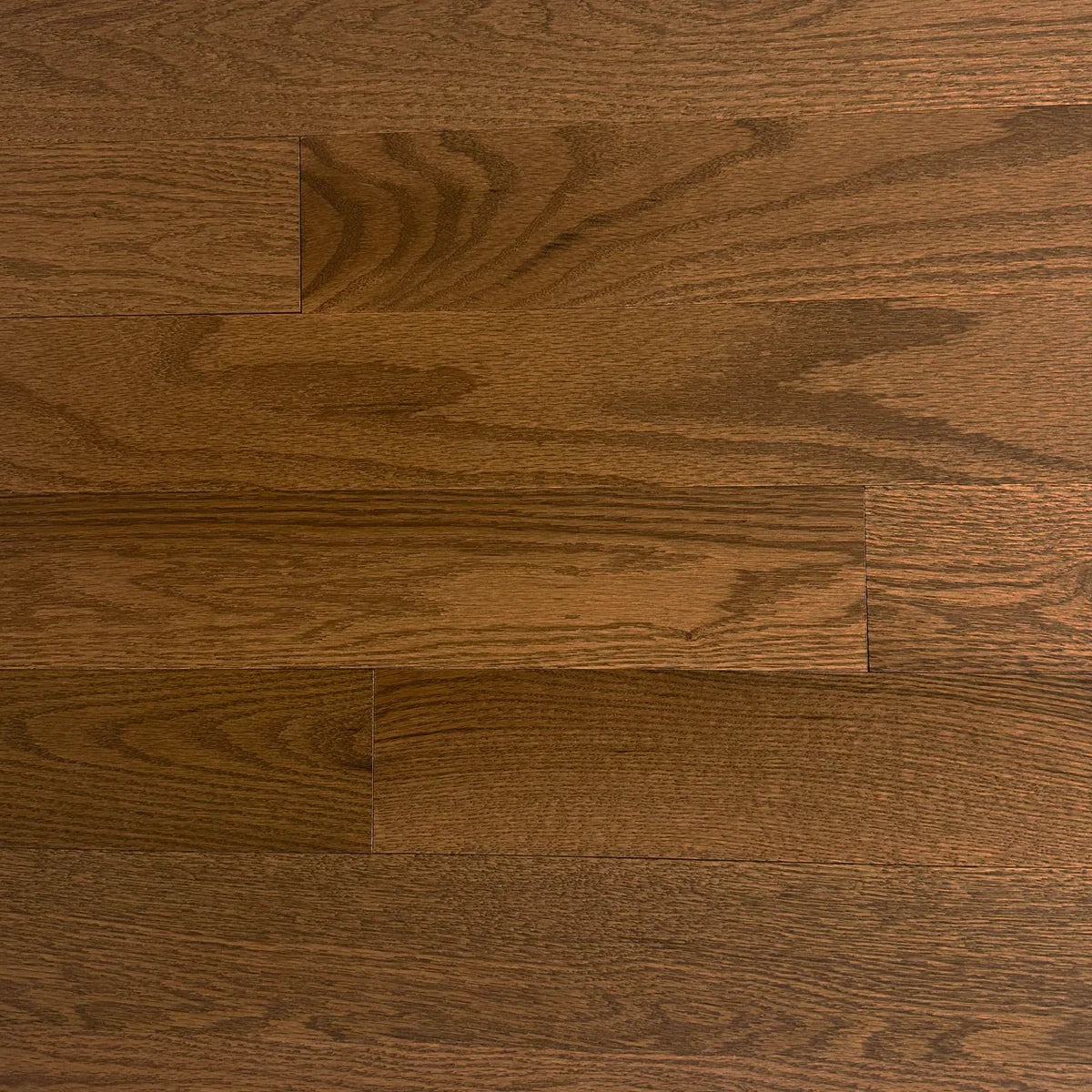 Red Oak Solid Hardwood Flooring - Nougatine Matte - 3 1/4"