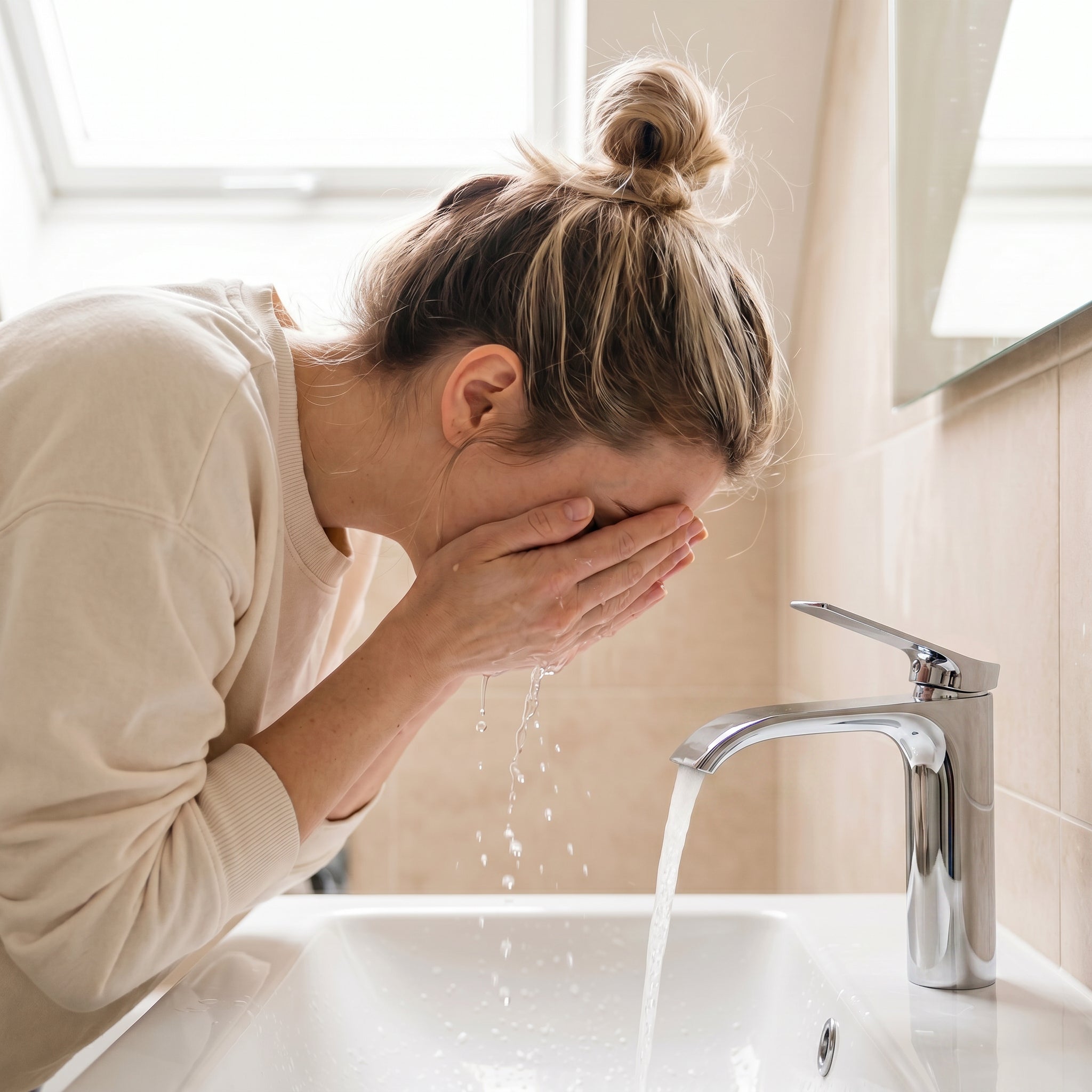 Robinet de Lavabo de Salle de Bains à 1 Poignée Palma en Chromé