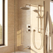 Radisson Brushed Nickel 3-Function Shower Set with Rain Showerhead