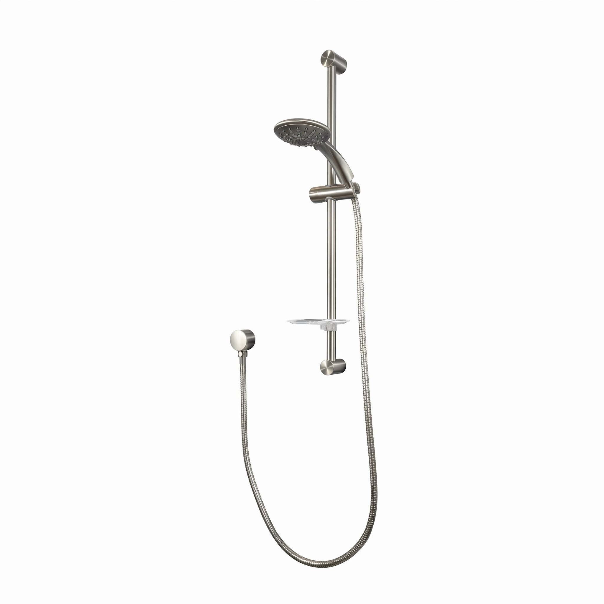 Radisson Brushed Nickel 3-Function Shower Set with Rain Showerhead