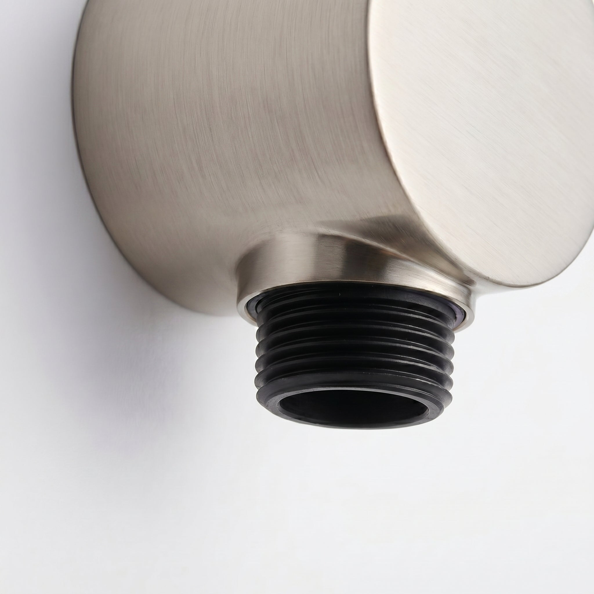 Shower Elbow Brushed Nickel - Round