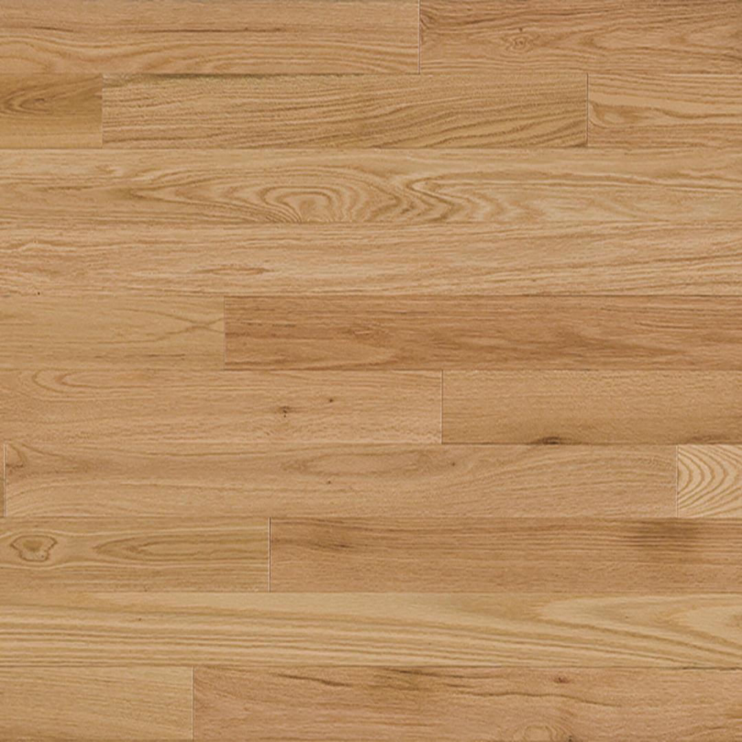 Natural Red Oak Solid Hardwood Flooring – 3-1/4" Wide Planks