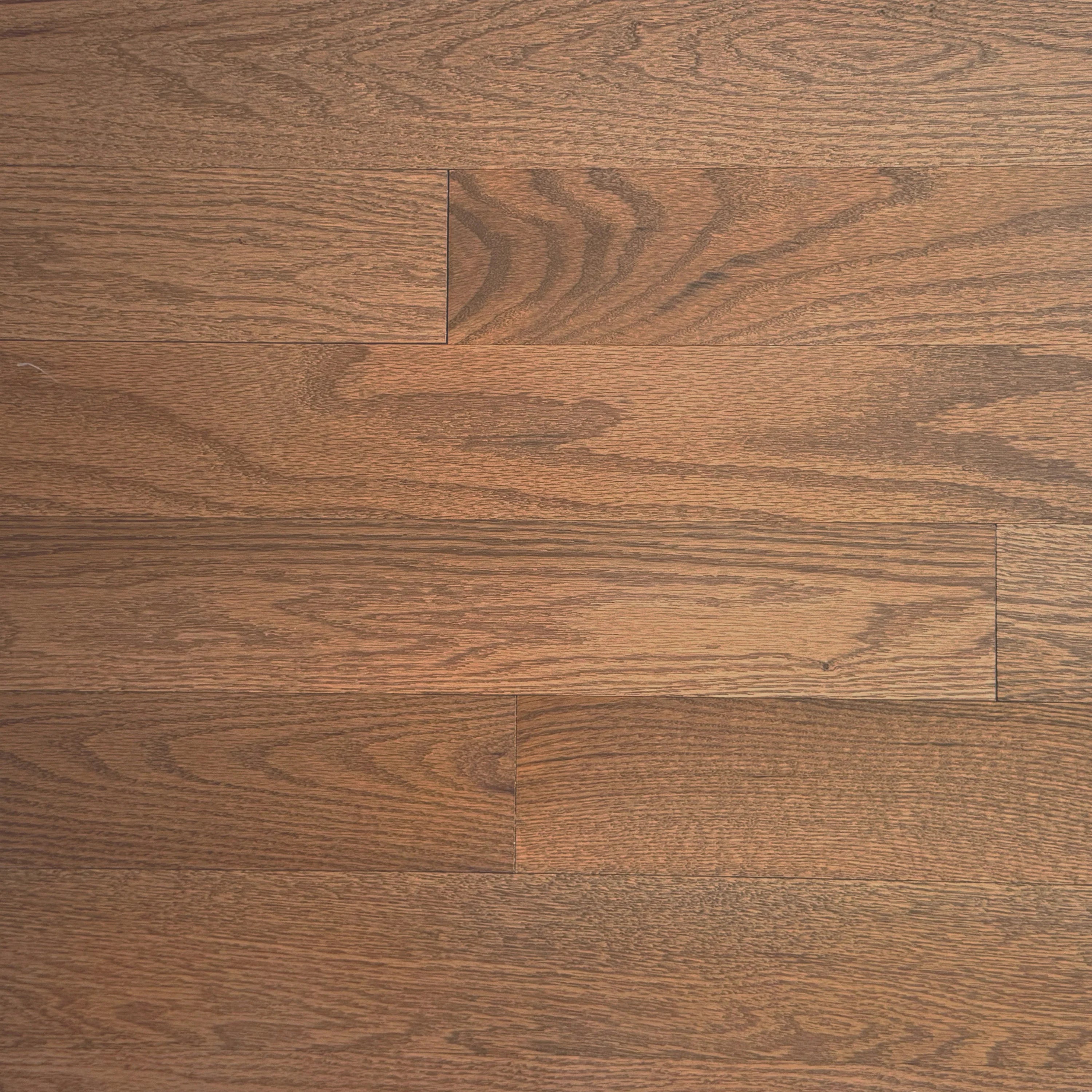Nougatine Matte Red Oak Solid Hardwood Flooring - 3 1/4"