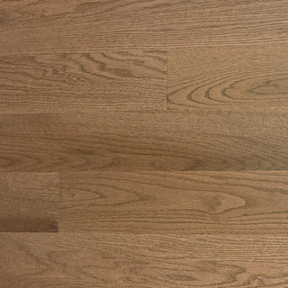 Plancher de Bois Franc Massif en Chêne Rouge - Nougatine Mat - 4 1/4 po