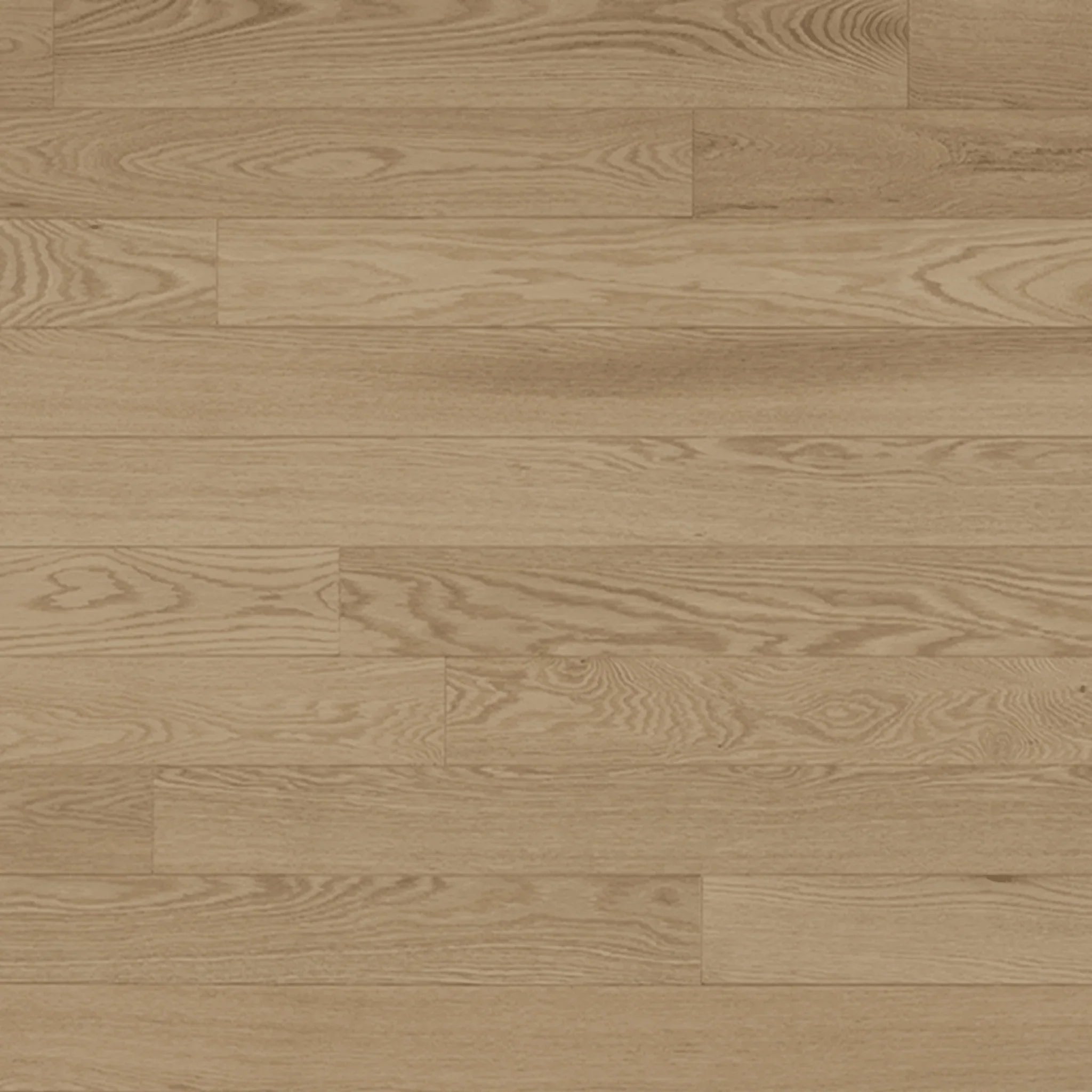 Red Oak Engineered Hardwood Flooring - Berlin - 3 1/8" Nuance Ultra-Matte 10% Smooth - Golden Elite Deco