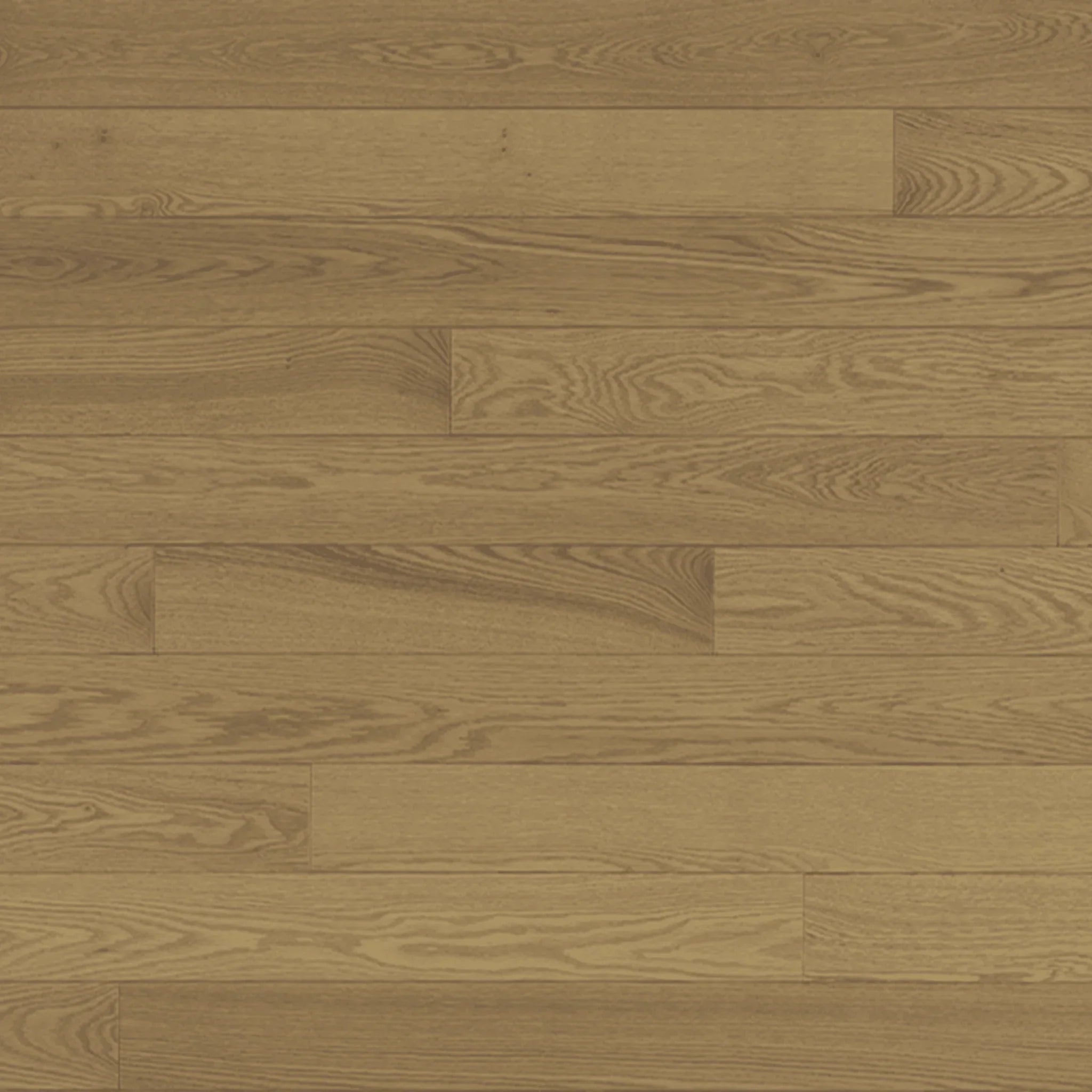 Red Oak Engineered Hardwood Flooring - Turin - 5 3/16" Nuance Ultra-Matte 10% Smooth - Golden Elite Deco
