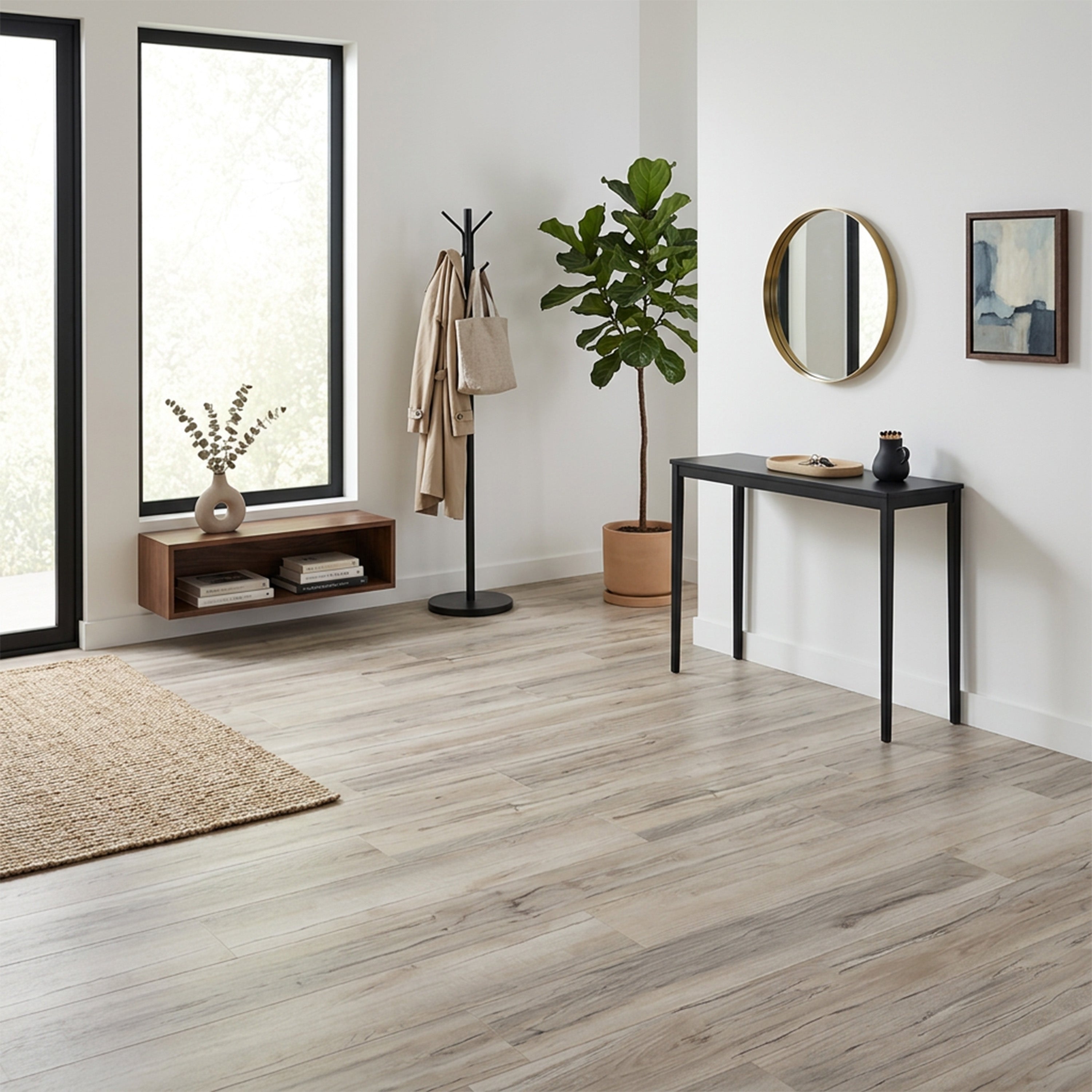 Orchard Park 6mm SPC Click Plank Flooring with Underpad | 7" x 48"