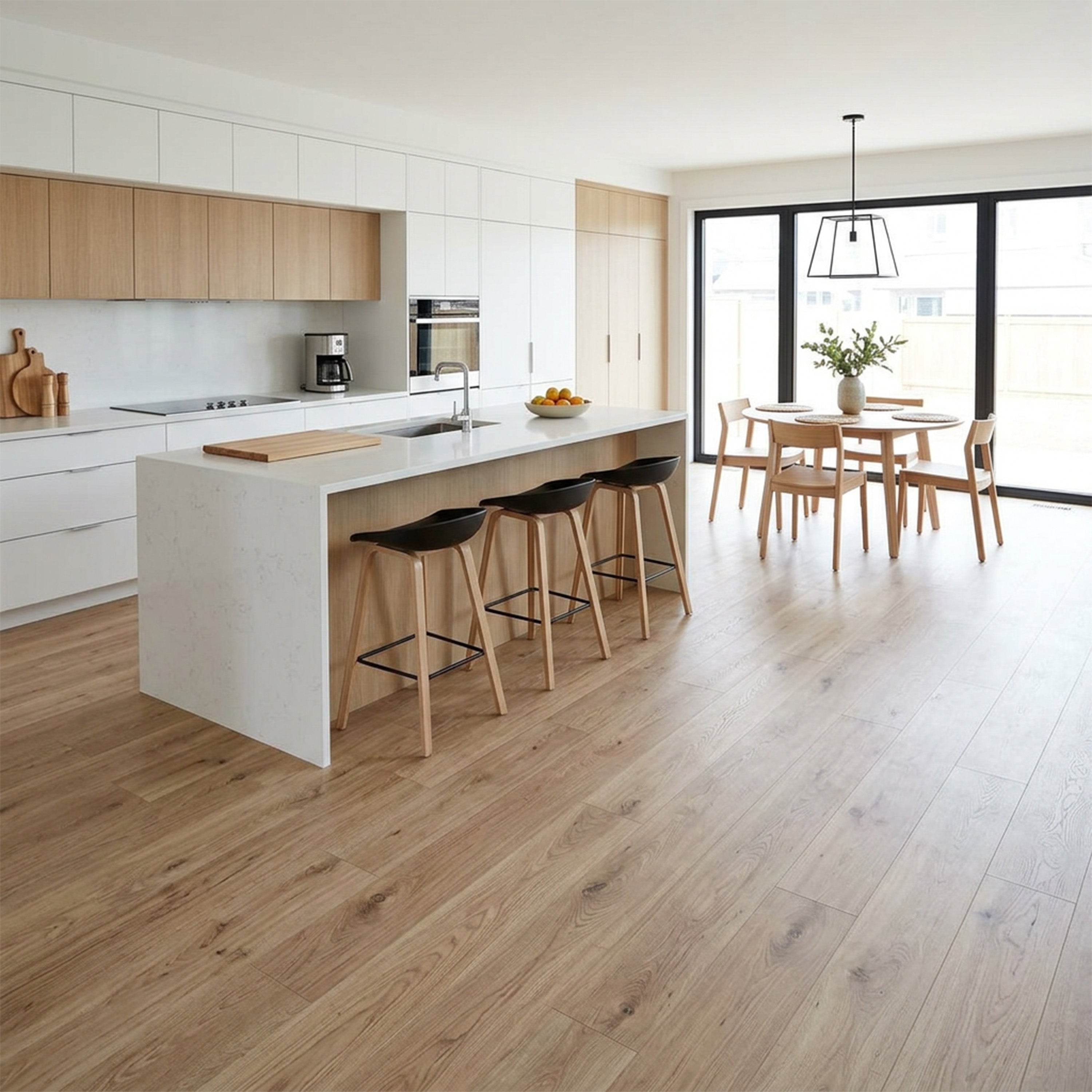 Galliano 6mm SPC Click Plank Flooring with Underpad | 7" x 54"