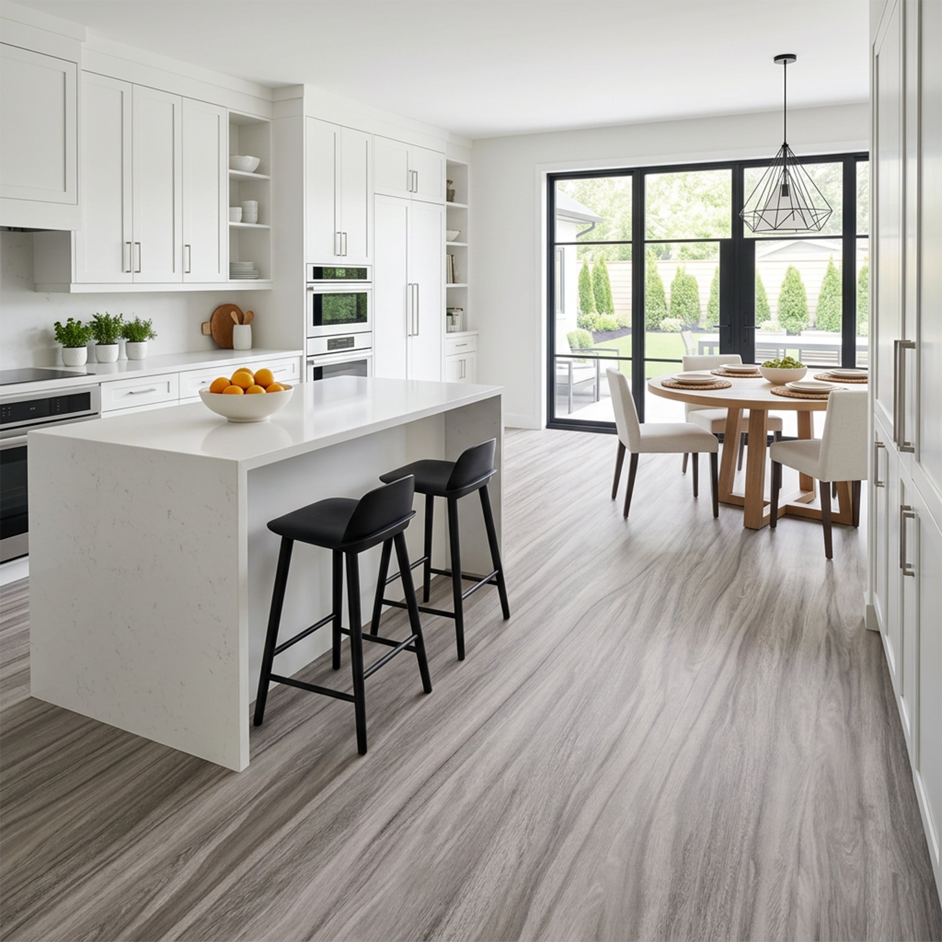Corsica 6mm SPC Click Plank Flooring with Underpad | 7" x 54"