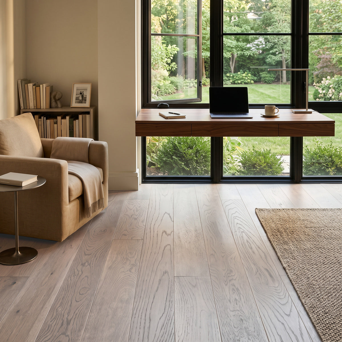 Latte Solid Oak Hardwood Flooring - 3 1/2"