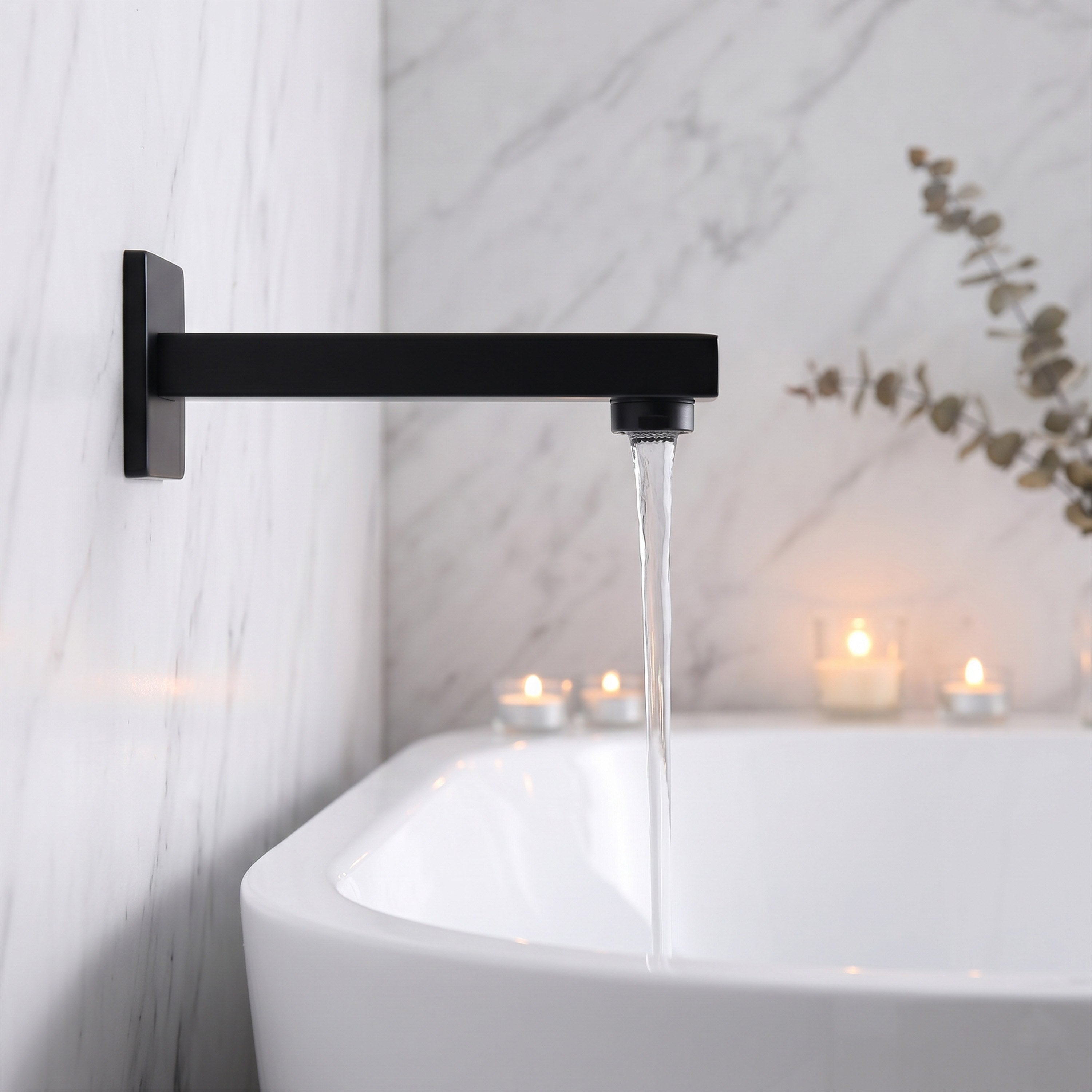 Ensemble de douche thermostatique Bali noir mat 3 fonctions avec pomme de pluie