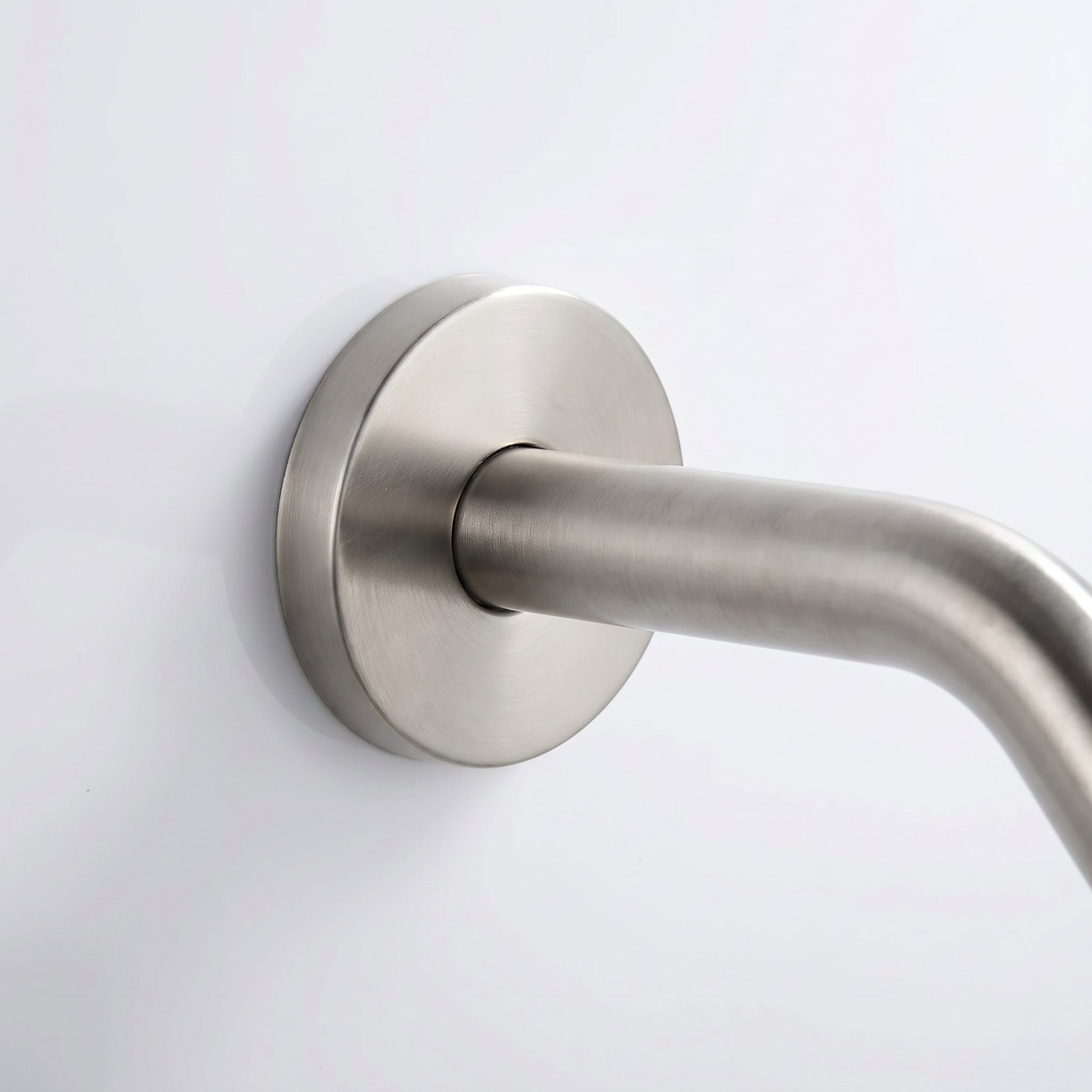 Shower Arm Brushed Nickel - Round