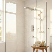 Strasbourg Chrome 3-Function Thermostatic Shower Set with Rain Head & Hand Shower