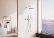 Ensemble de douche thermostatique Arvo 2 fonctions en chrome
