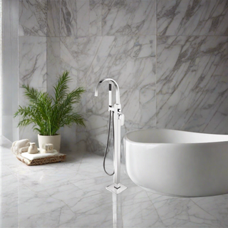 Freestanding Bath Faucet - Parma - Chrome