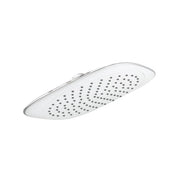 Showerhead White and Chrome - Square
