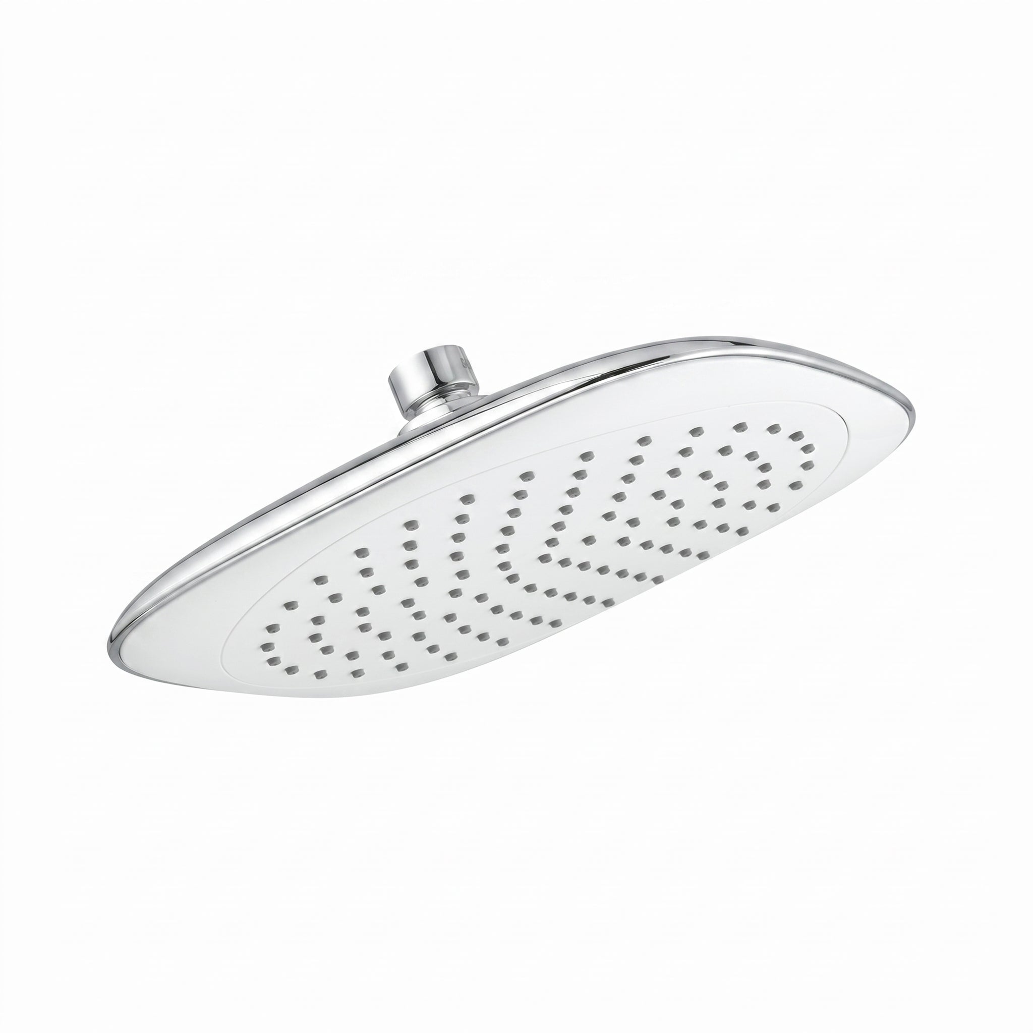 Showerhead White and Chrome - Square