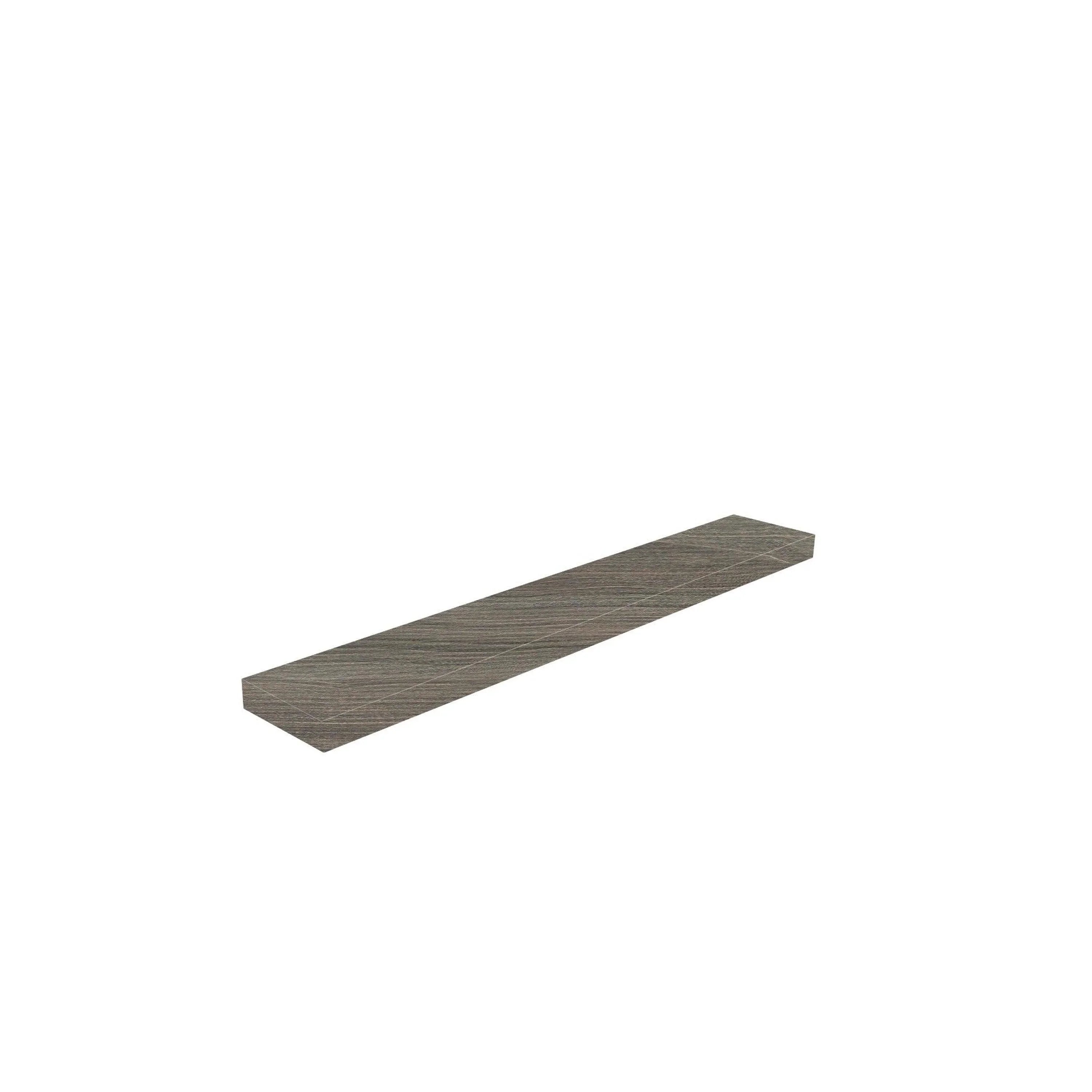 24" Wall-Mount Maple Grey Shelf