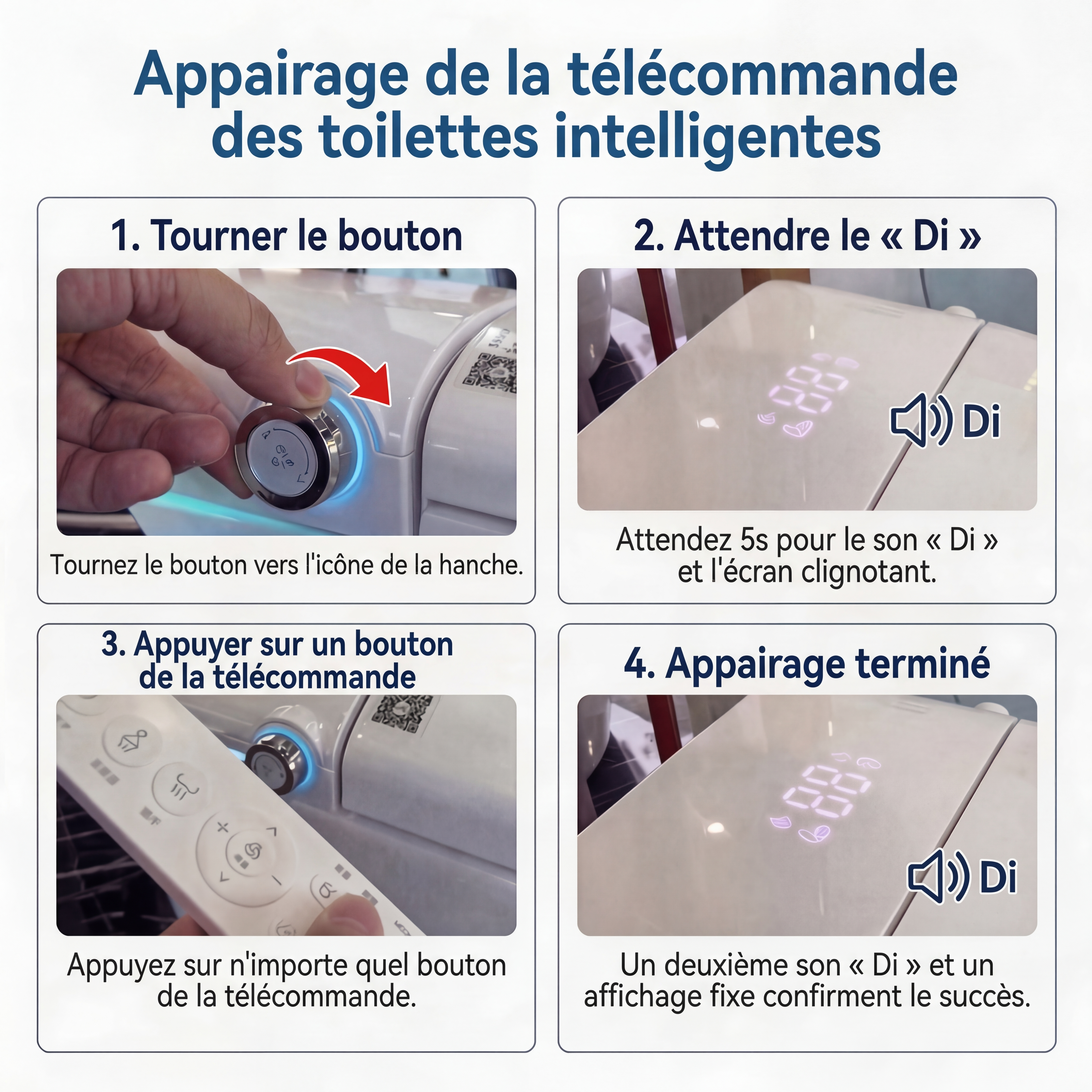 SERA Omega Black Smart Toilet with Auto Flush, Heated Seat & Built-In Bidet