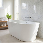 Bec de bain douche chrome