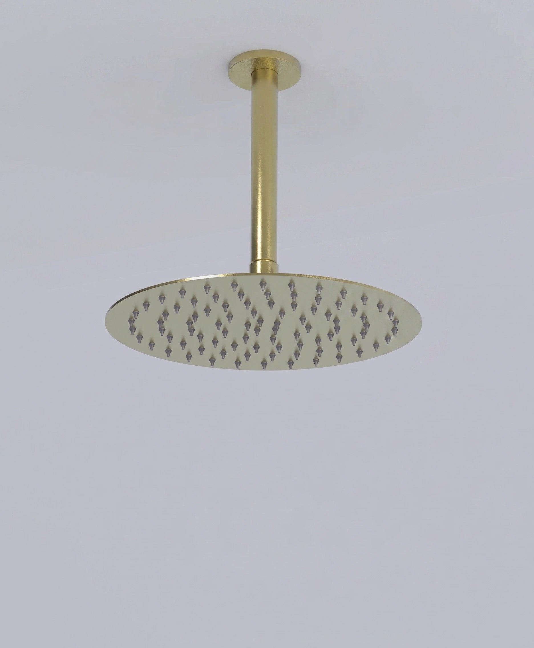 Ensemble de douche à pression équilibrée Luna 2 fonctions en or brossé