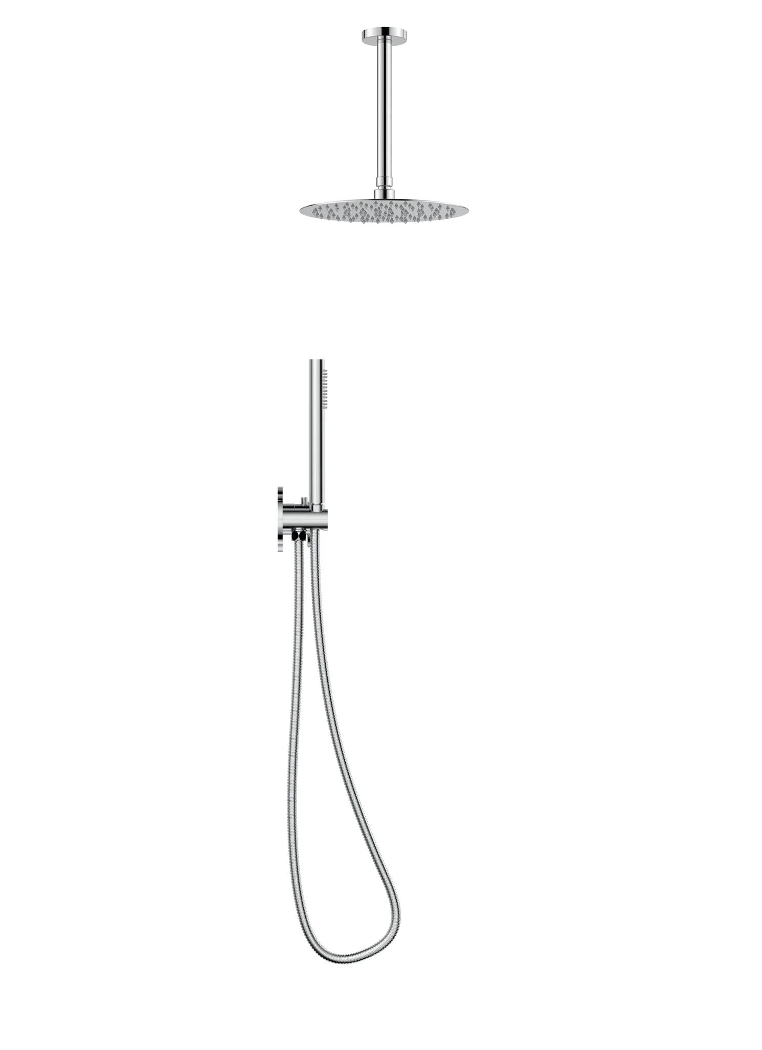 Luna 2-Function Pressure Balance Shower Set in Chrome