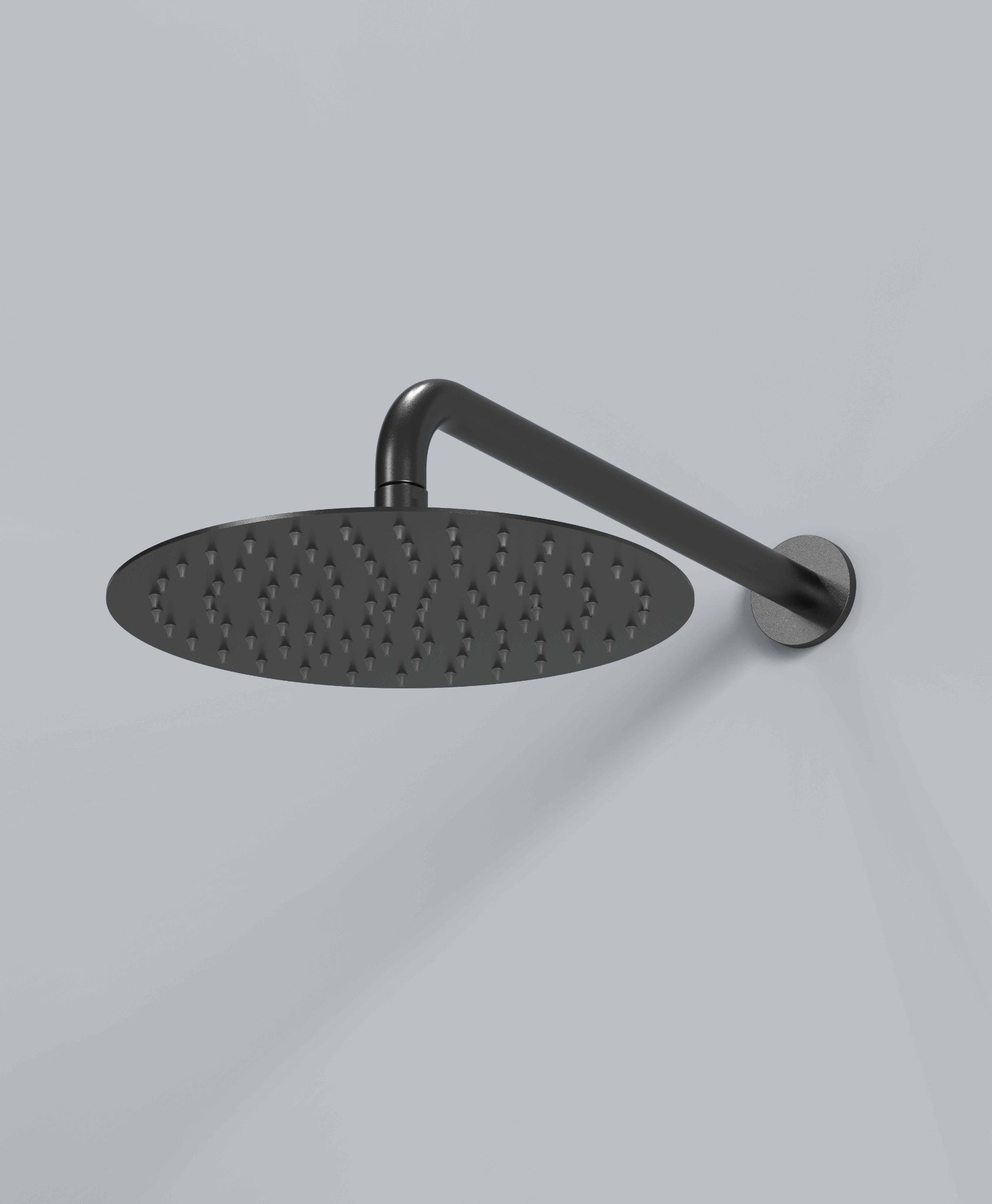 Ensemble de douche Luna 2 fonctions à pression équilibrée - Noir mat et or