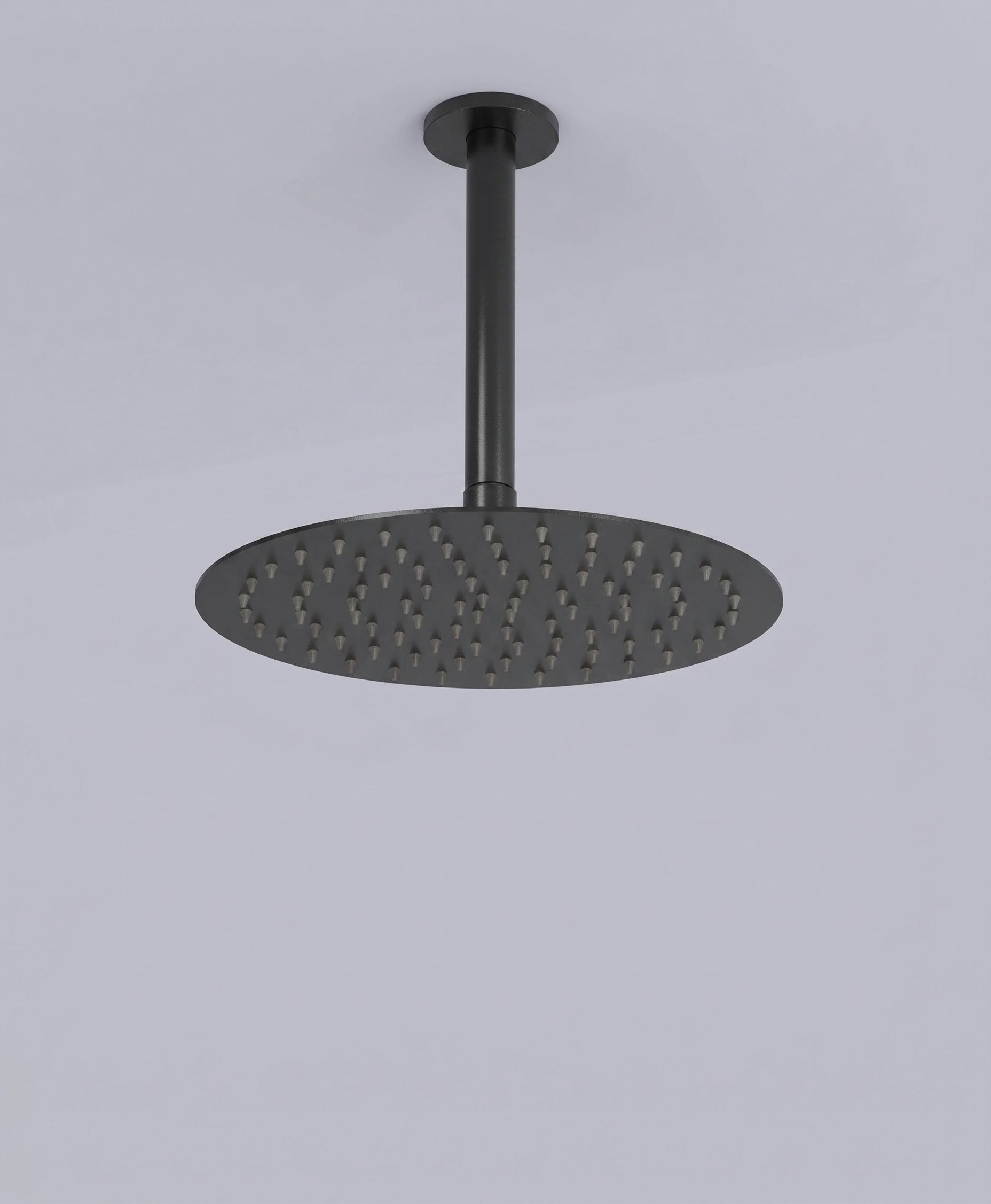 Ensemble de douche Luna 2 fonctions à pression équilibrée - Noir mat et or