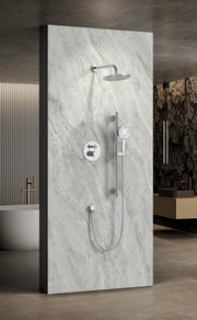 Ensemble de douche Vero à pression équilibrée 2 fonctions - Chrome