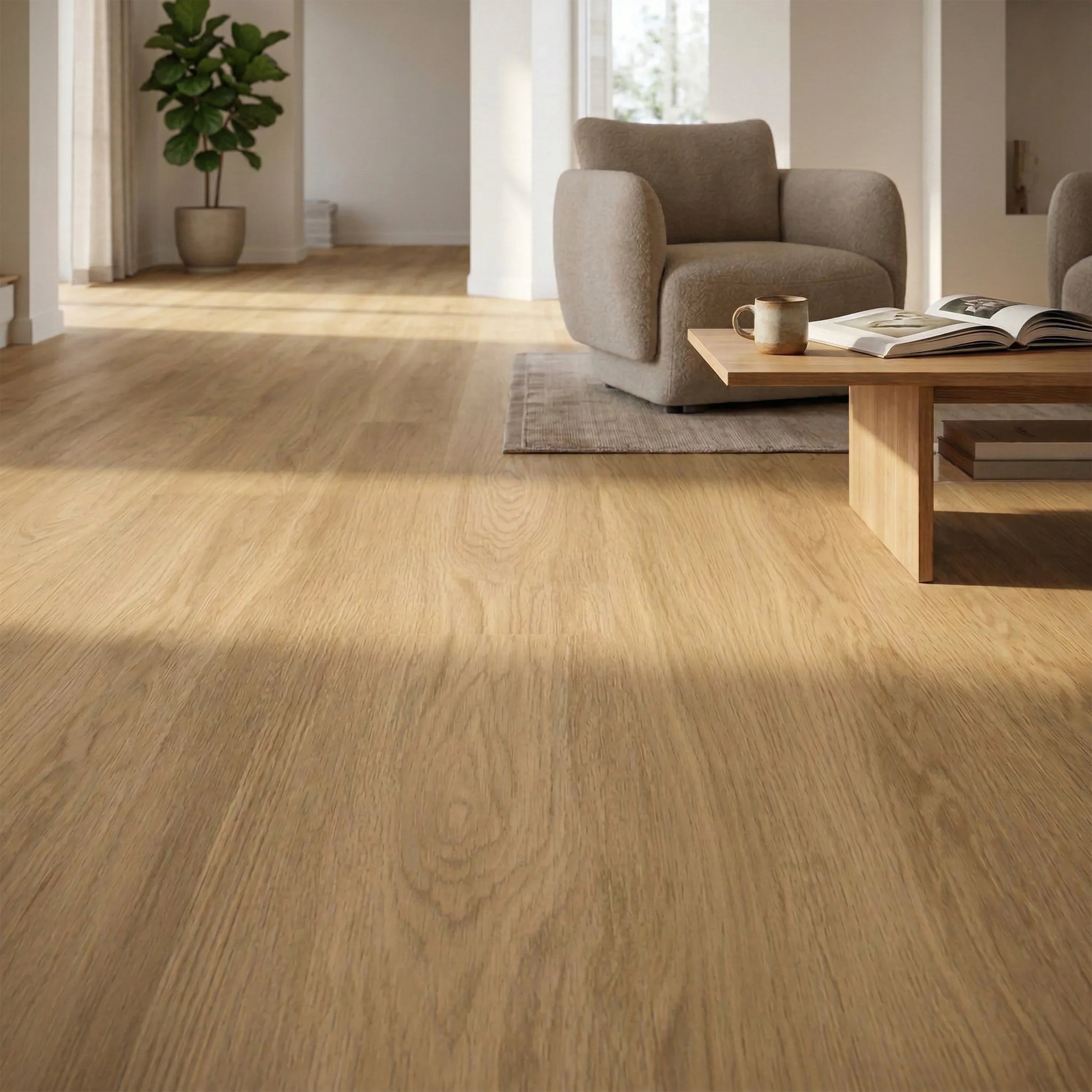 Essex 6.5mm SPC Vinyl Click Flooring with Integrated Underpad