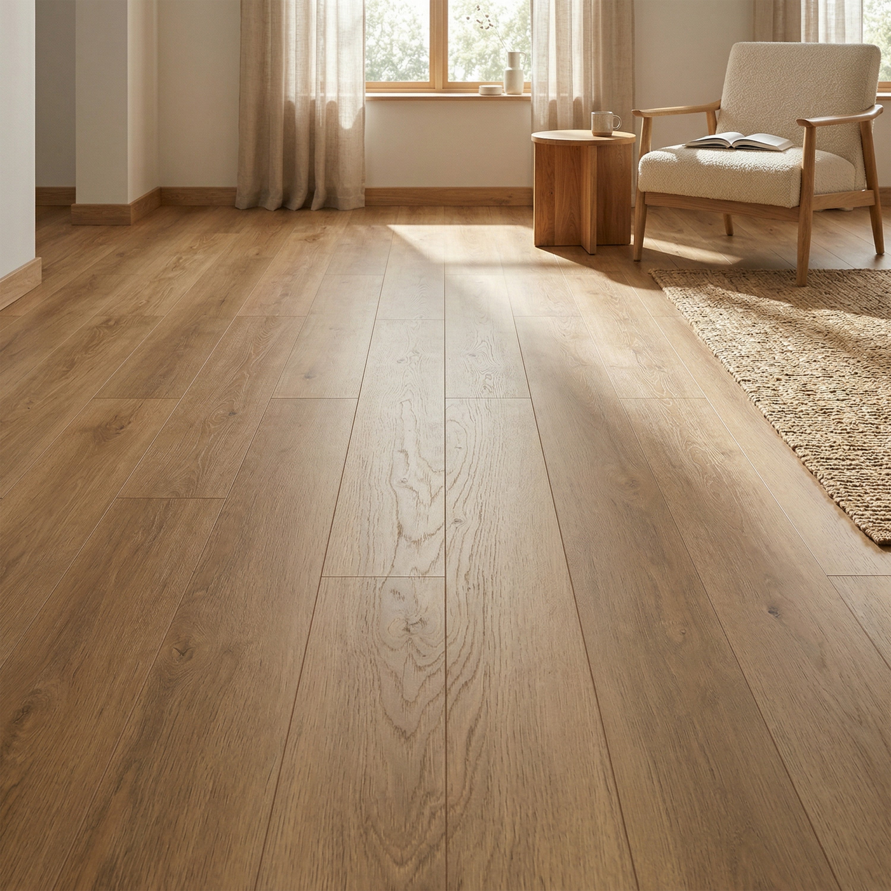 Plancher Vinyle SPC Golden Coast 6,5mm avec Sous-Couche Intégrée
