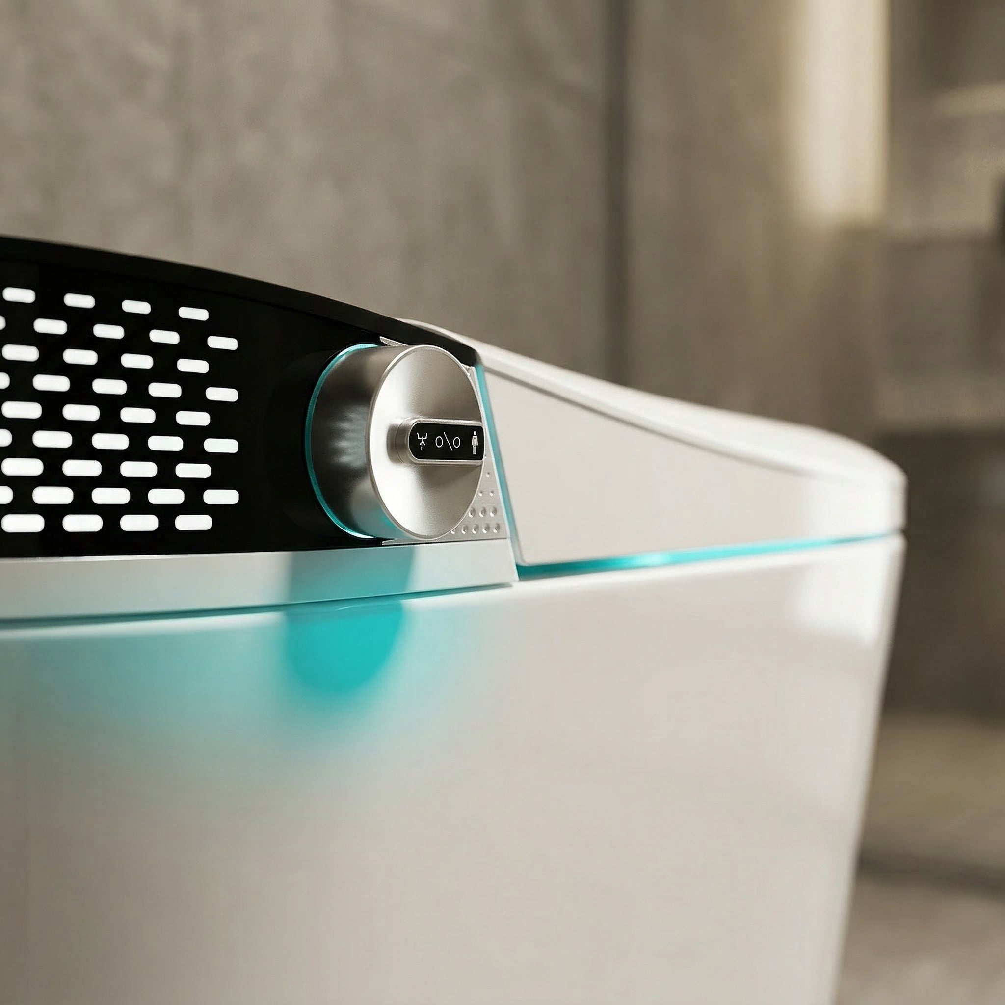 Toilette Intelligente SERA Witty Sans Réservoir – Chasse Auto, Siège Chauffant, Affichage Noir