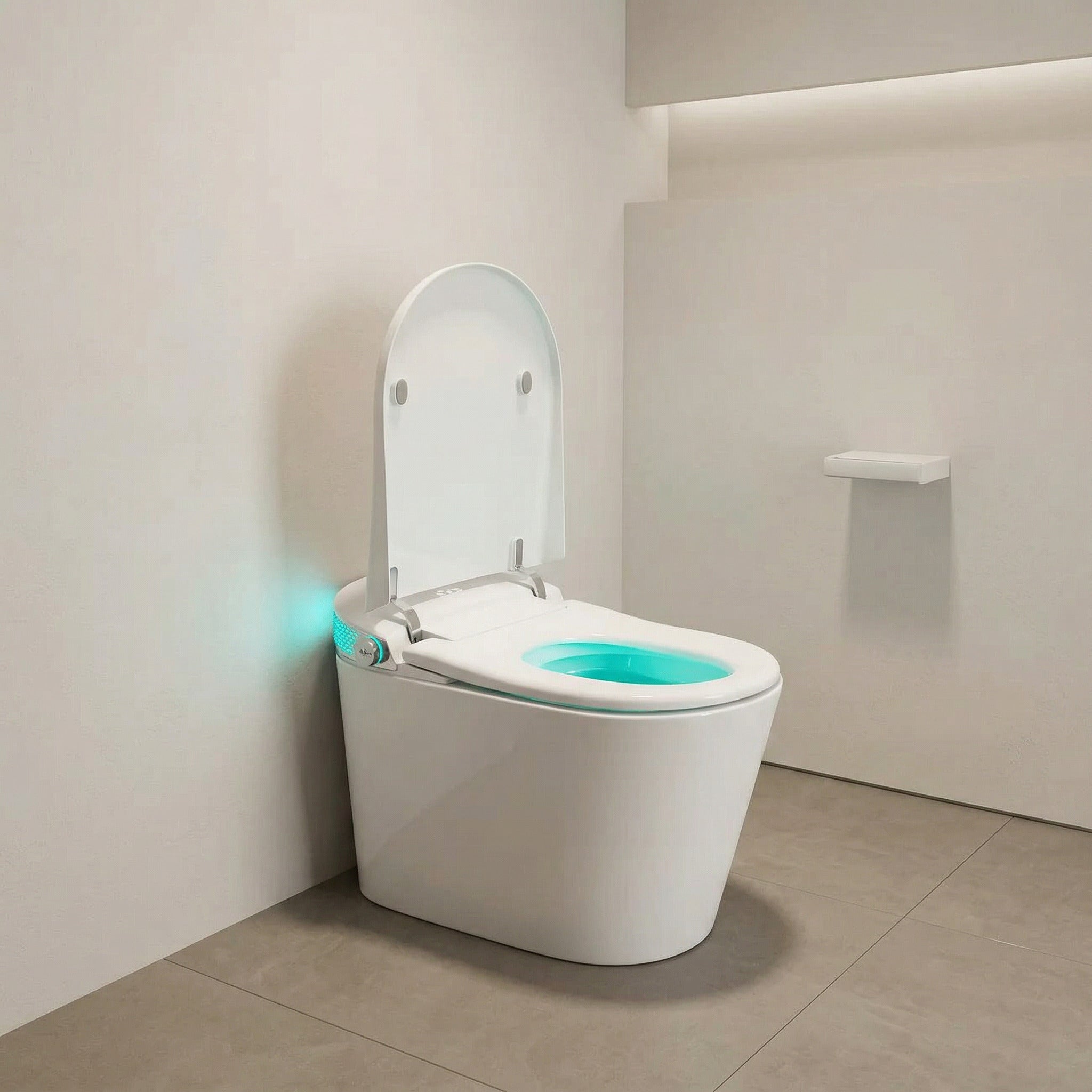 SERA Witty Smart Bidet Toilet Without Tank – Auto Flush, Heated Seat, Warm Water Wash
