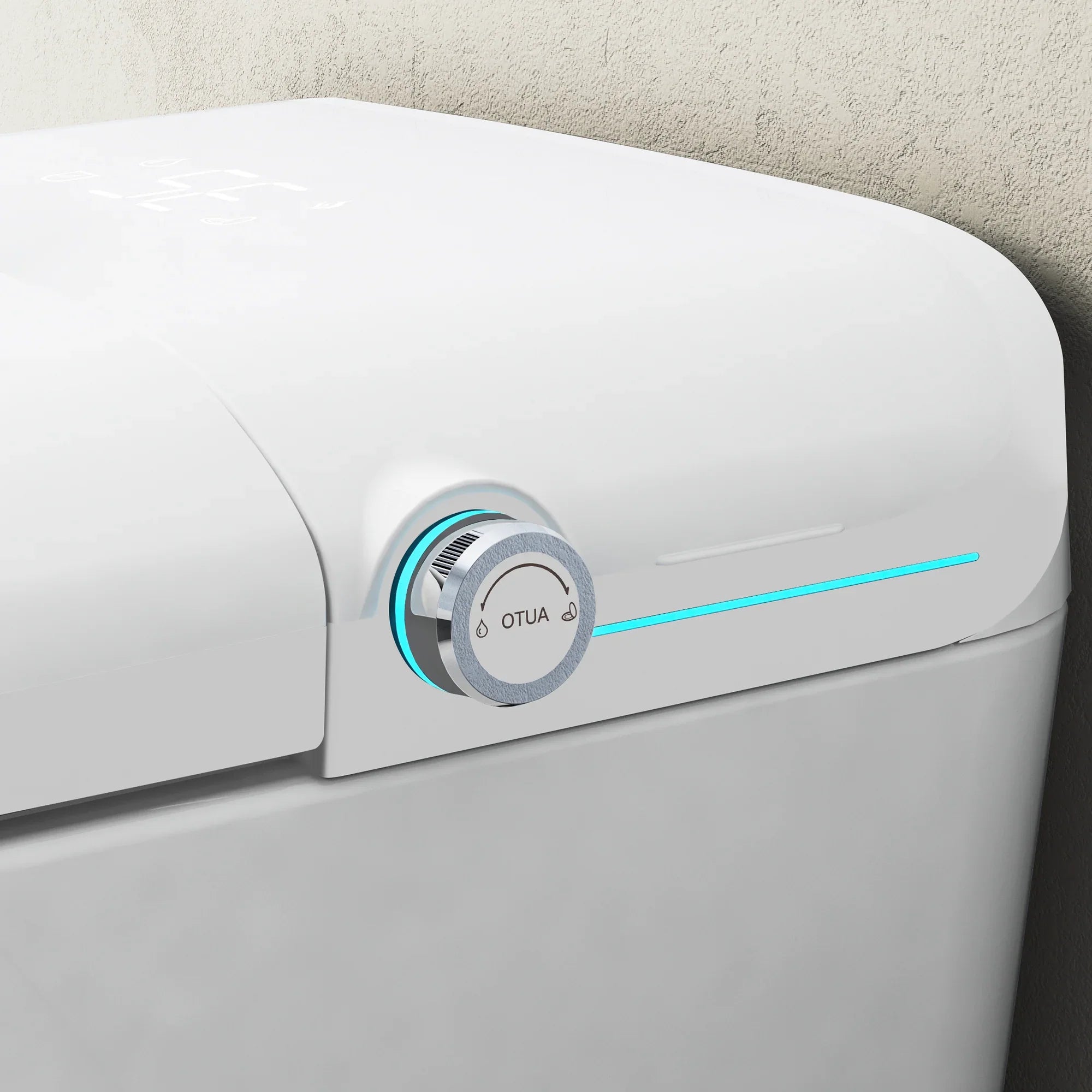 SERA Sigma Toilette-bidet intelligente, toilette monopièce avec chasse automatique à jet, couvercle à ouverture/fermeture automatique, lavage à l’eau tiède, séchage à air chaud, siège chauffant – Finition blanc