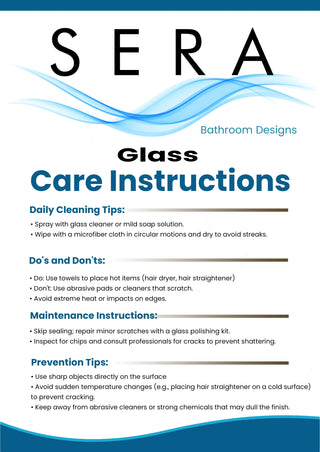 Countertop Care Instructions