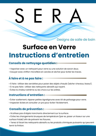 Countertop Care Instructions