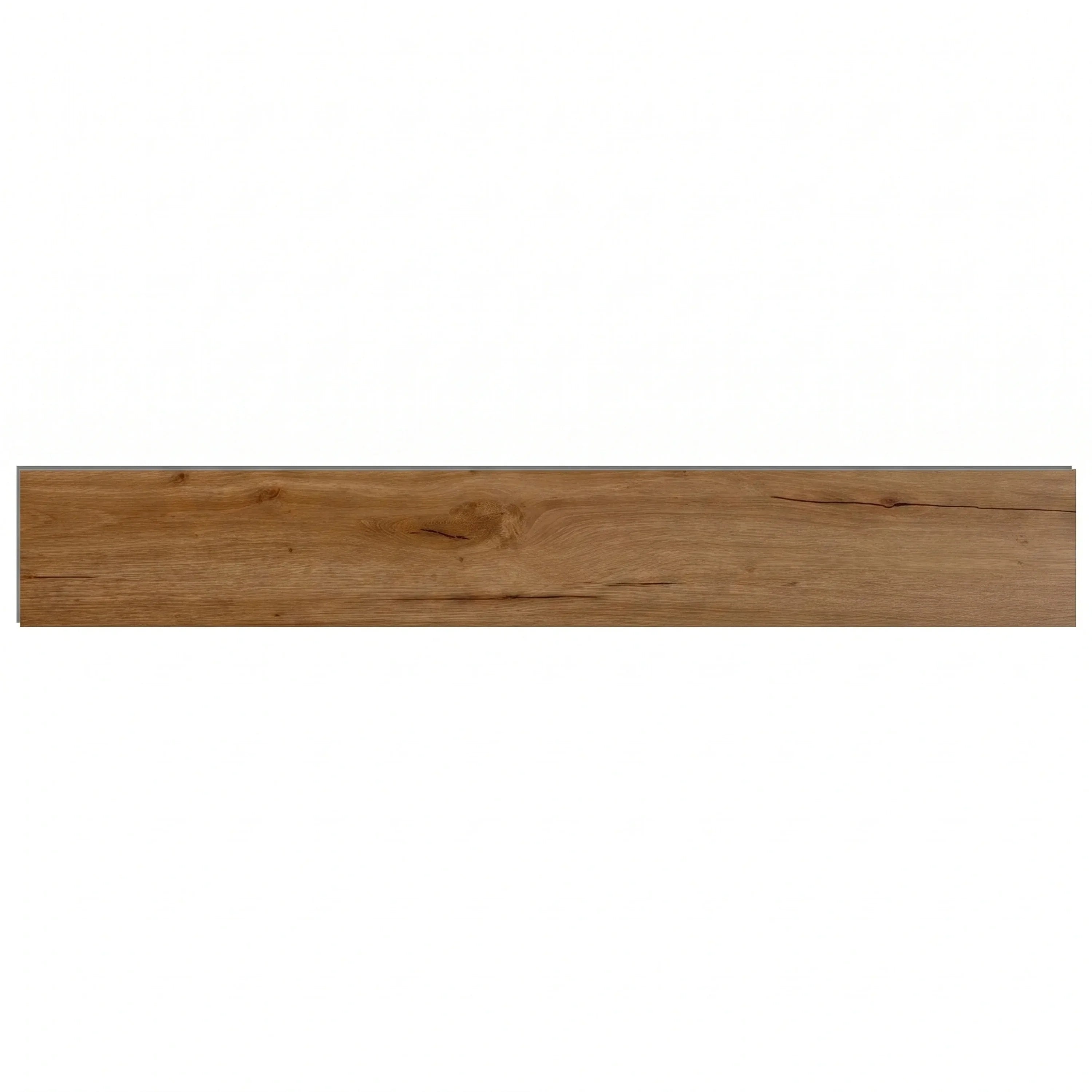 Smoked Oak 6mm SPC Click Plank Flooring with Underpad | 7" x 54"