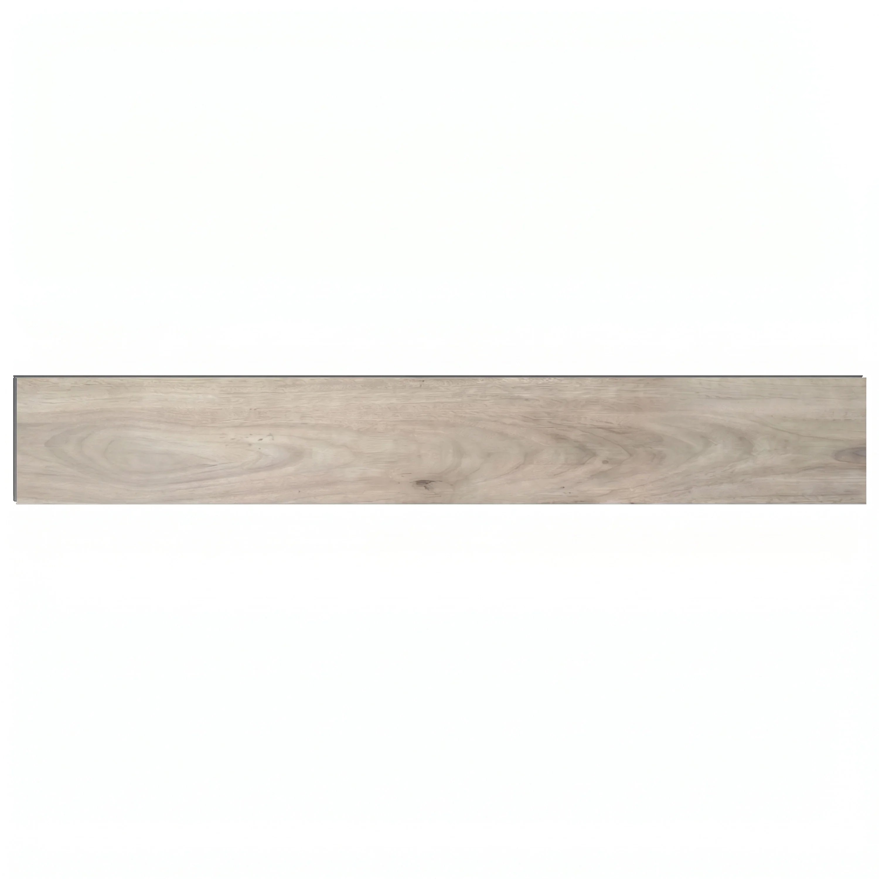Beach House Grey 6mm SPC Vinyl Click Flooring with Underpad – 7" x 54" Planks