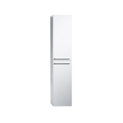 Bathroom Wall Hung Linen Cabinet - White