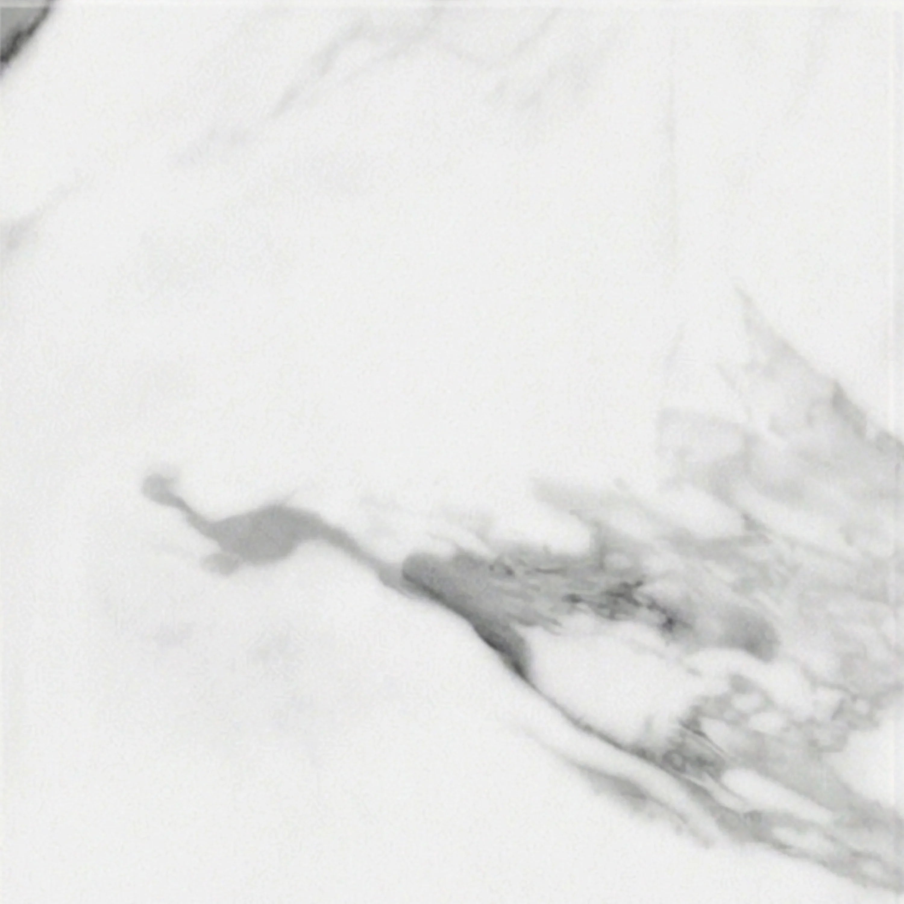 Carreaux de Vinyle de Luxe True Grout, Marbre de Carrare Blanc Mat, 5 mm, SPC | 12 po x 48 po